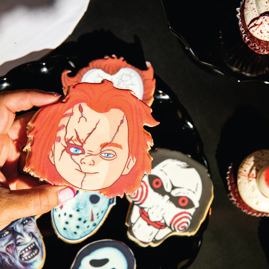 Halloween Horror Cake + Cookie Combo by Sweet E's Bake Shop - Alternate image 3