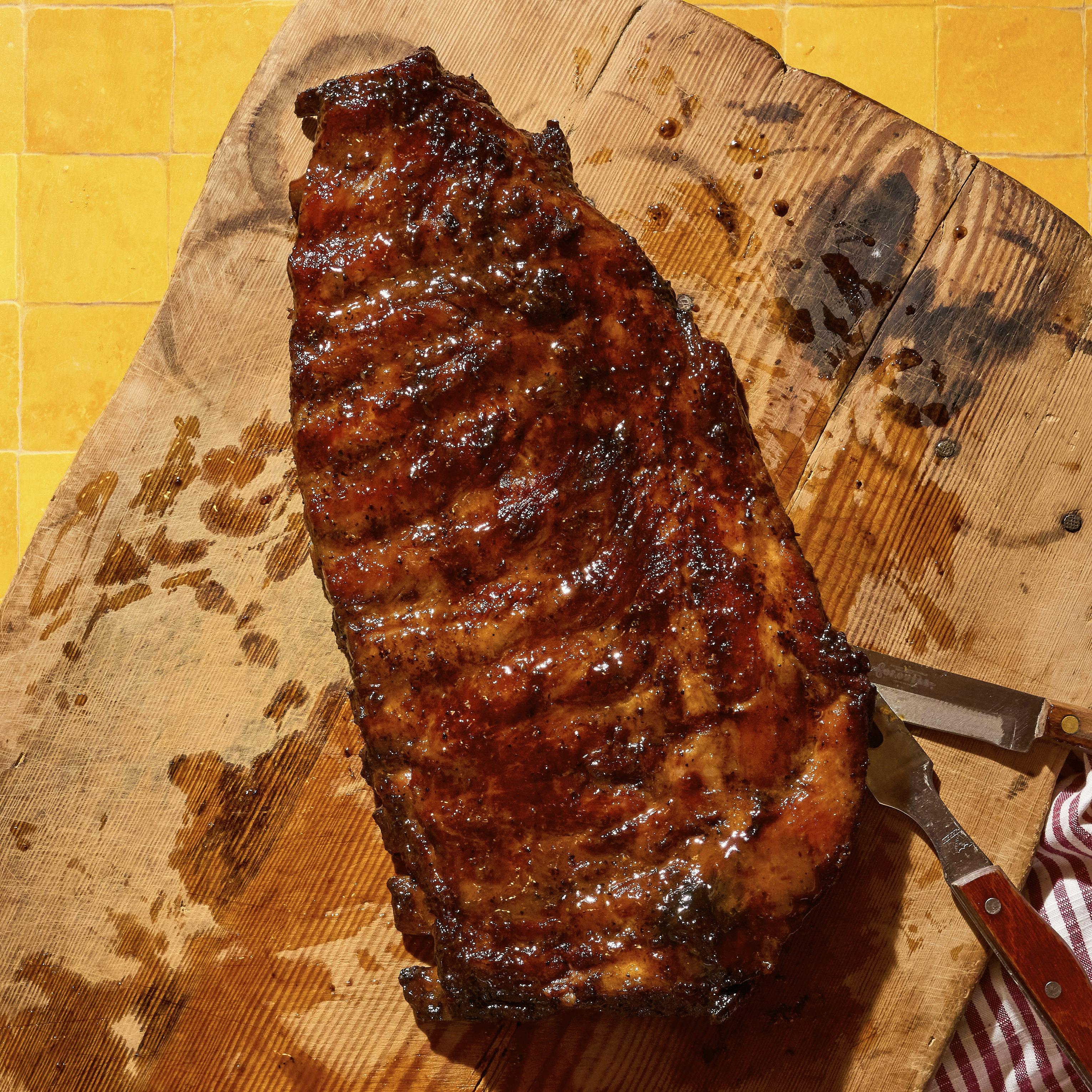 "Roberts Family" Pork Ribs + BBQ Sauce by Salt Lick BBQ - Alternate image 1