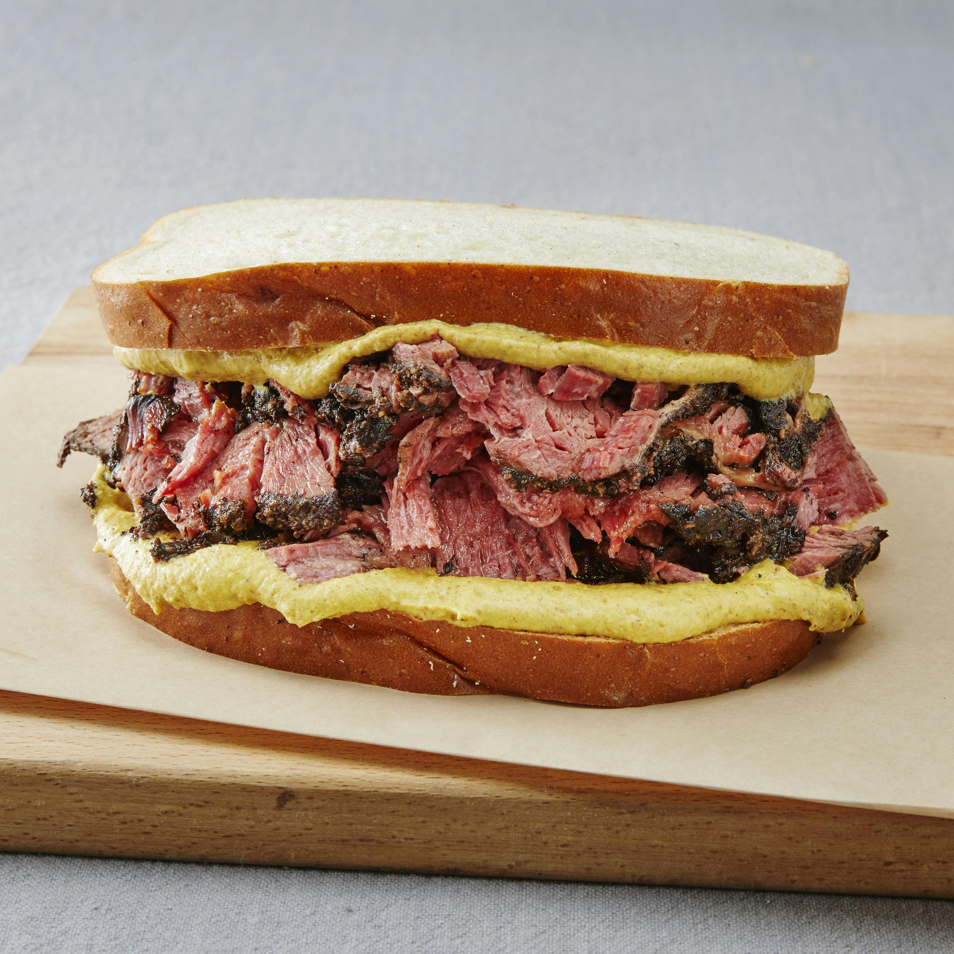 Hot Pastrami Sandwich Kit for 4-6 by The Borscht Belt Delicatessen