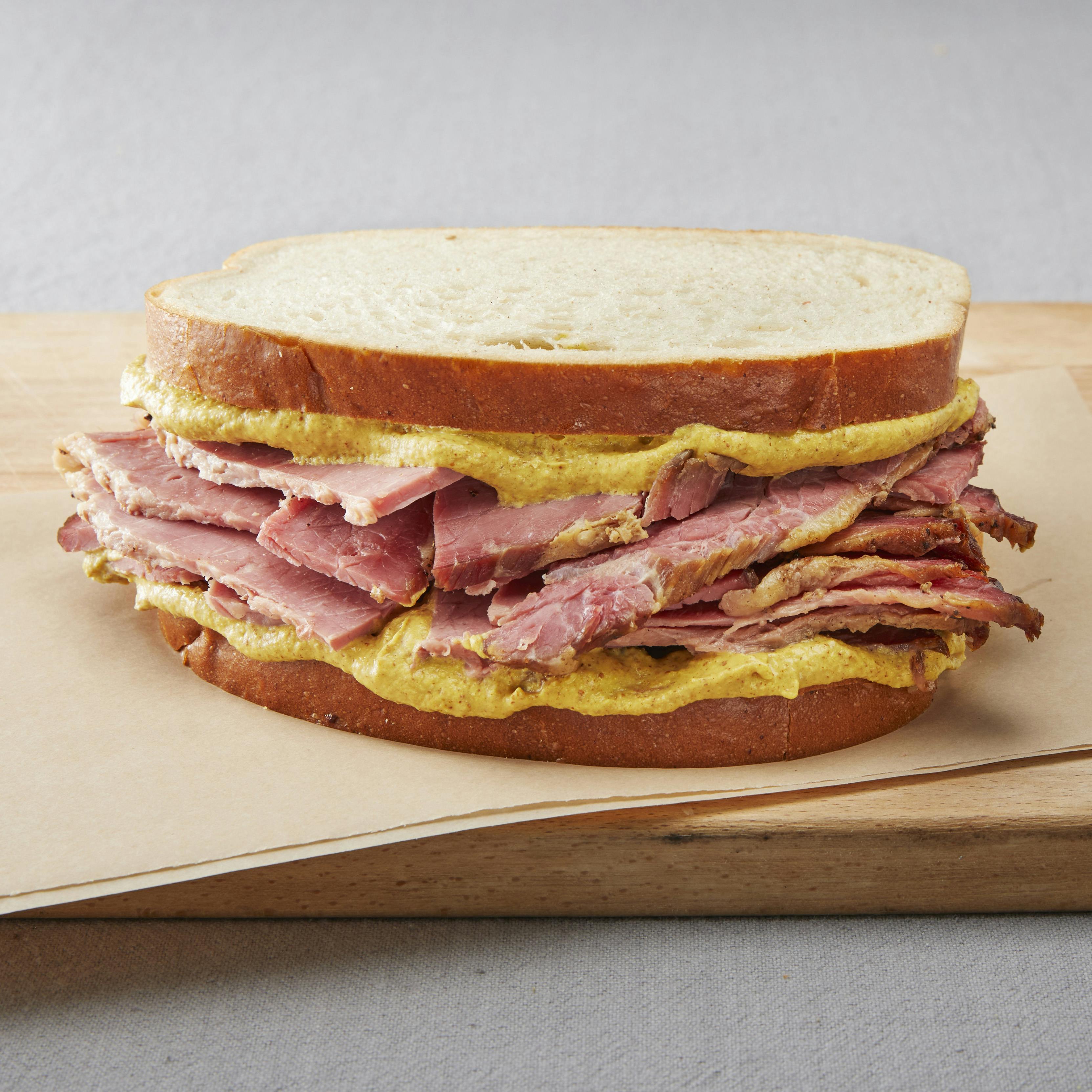 Hot Corned Beef Sandwich Kit for 4-6 by The Borscht Belt Delicatessen