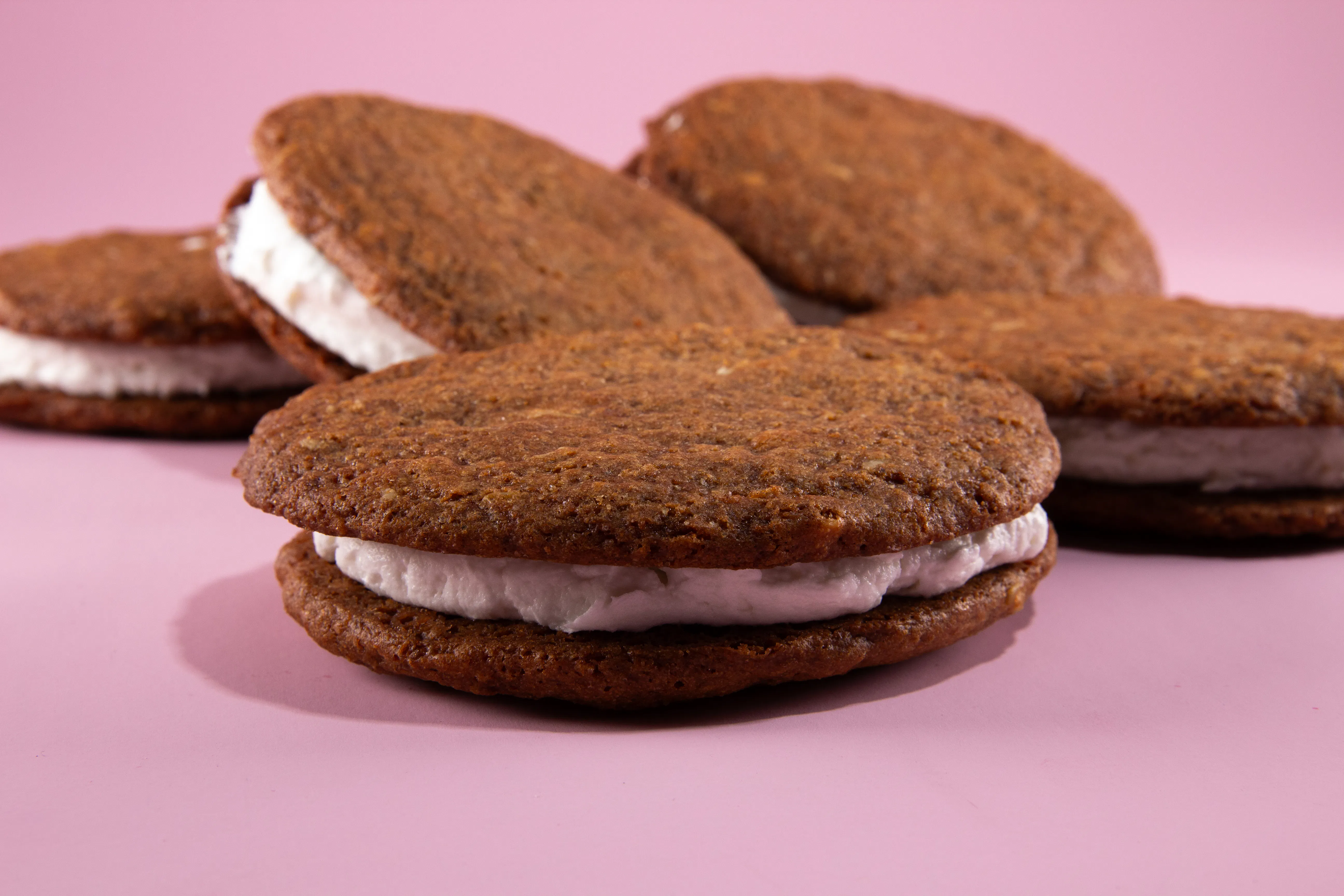 Vegan + Gluten Free Oatmeal Sandwich Cookies by Erin McKenna's Bakery - Alternate image 1