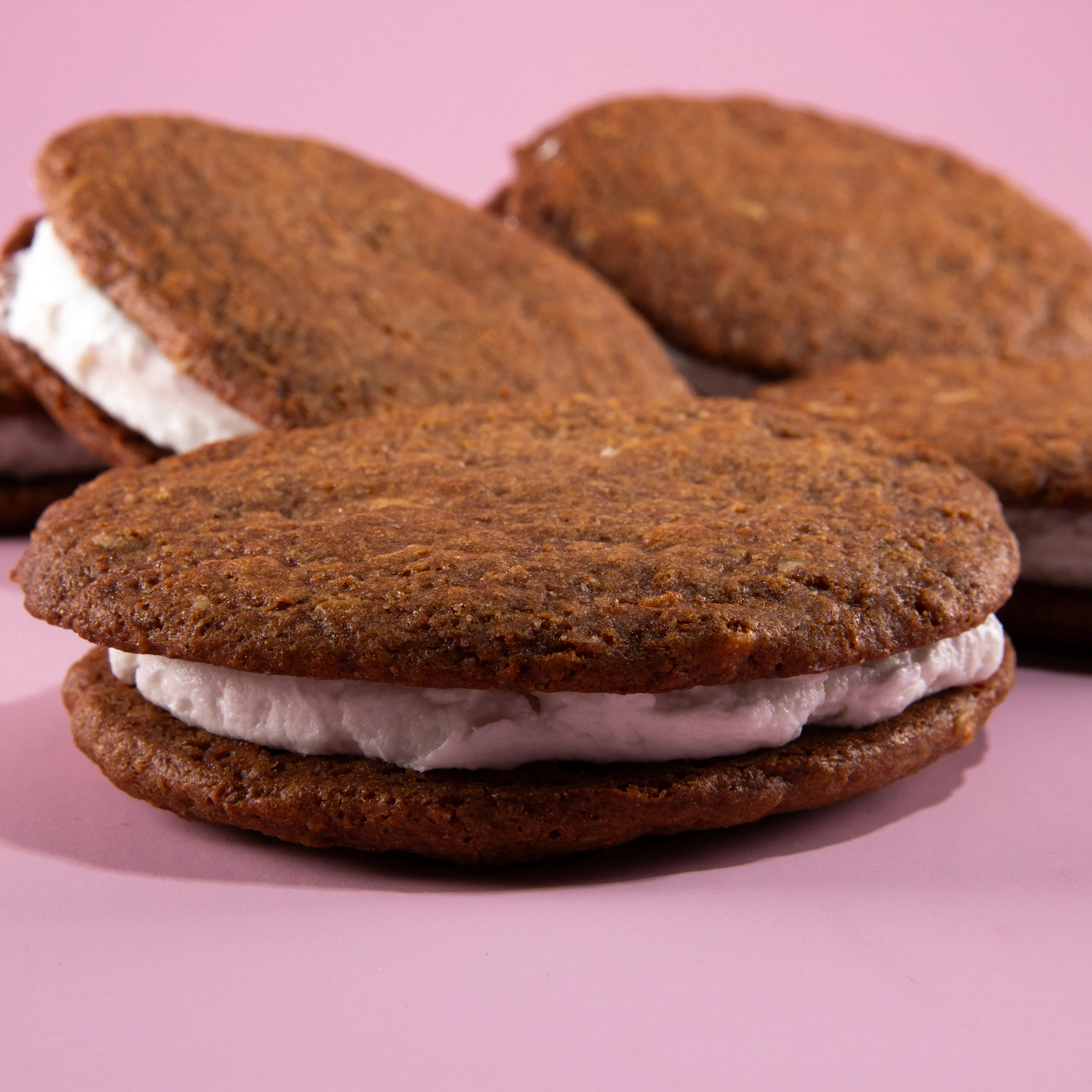 Vegan + Gluten Free Oatmeal Sandwich Cookies by Erin McKenna's Bakery - Alternate image 1
