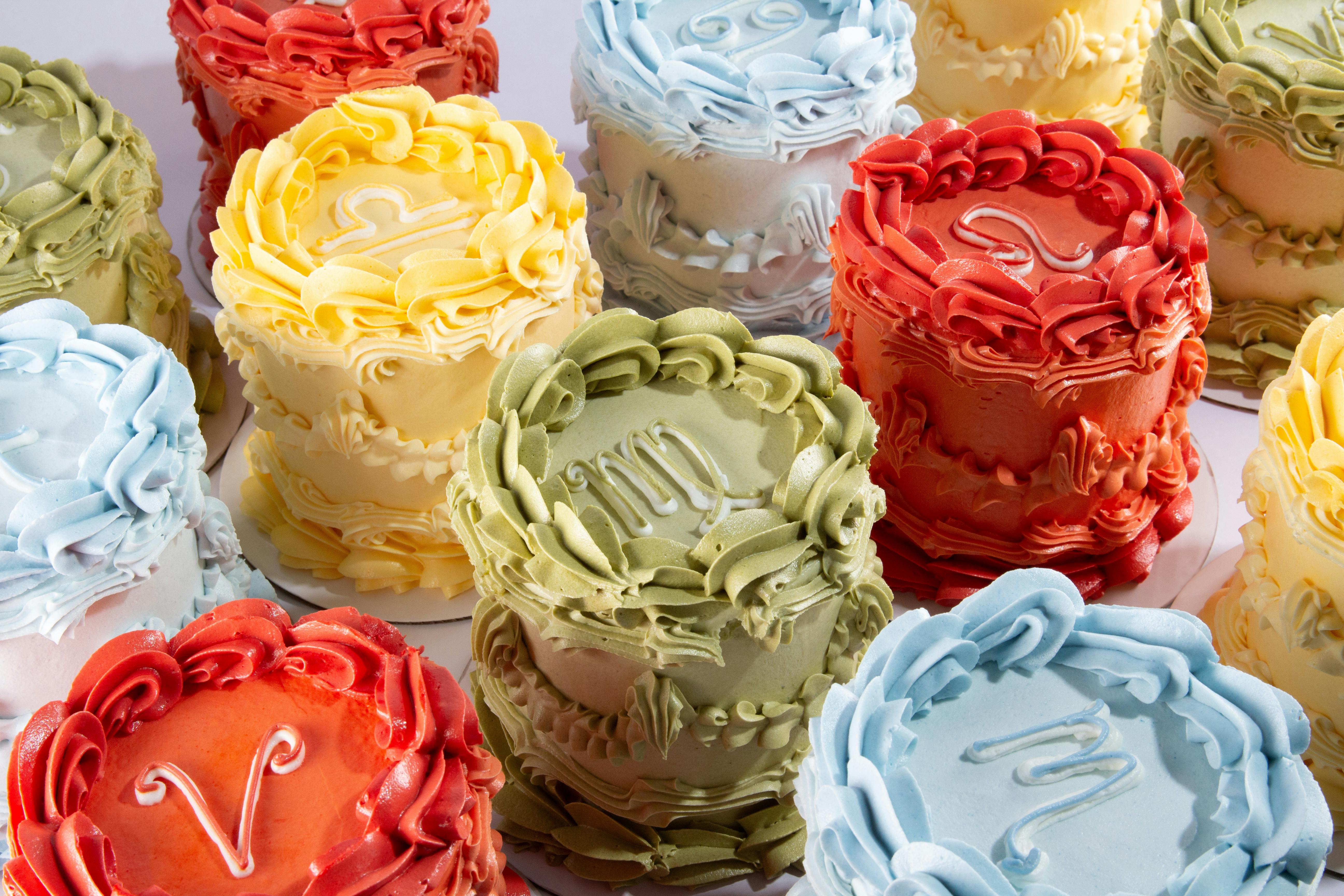 Vegan + Gluten Free Horoscope Cake by Erin McKenna's Bakery