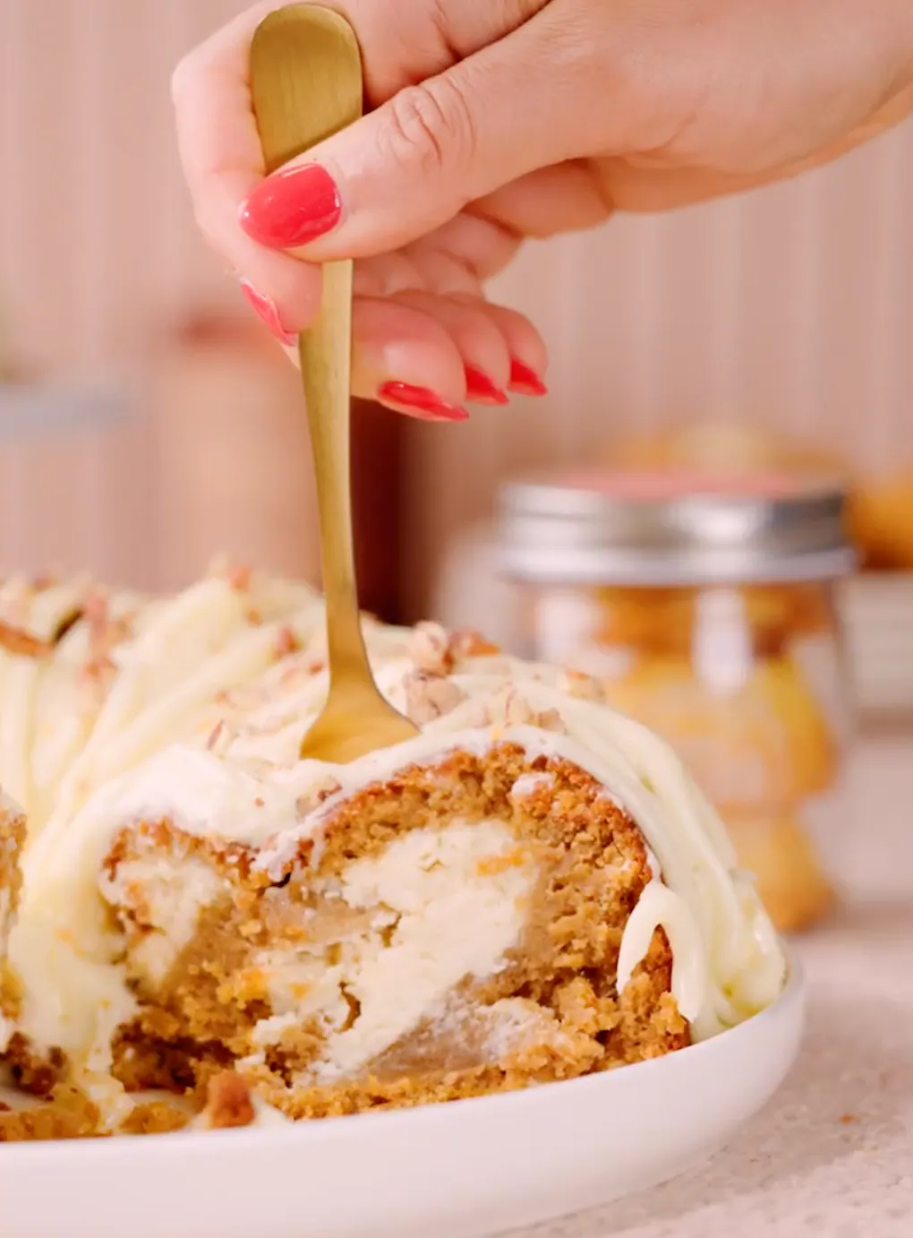 Pumpkin Spice Cheesecake Bundt Cake by Mo's Bundt Cakes - Alternate image 1