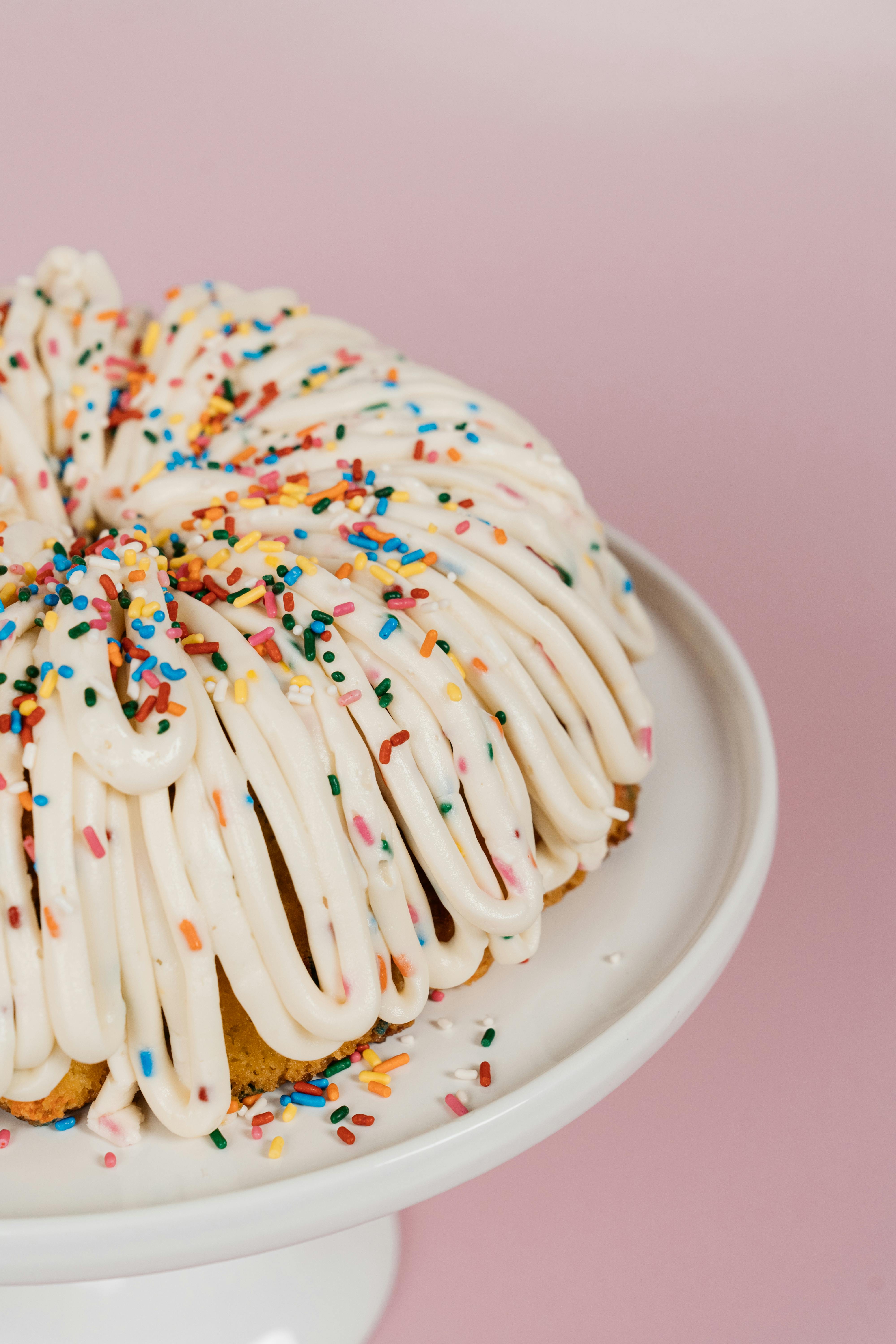 Halloween Confetti Bundt Cake by Mo's Bundt Cakes