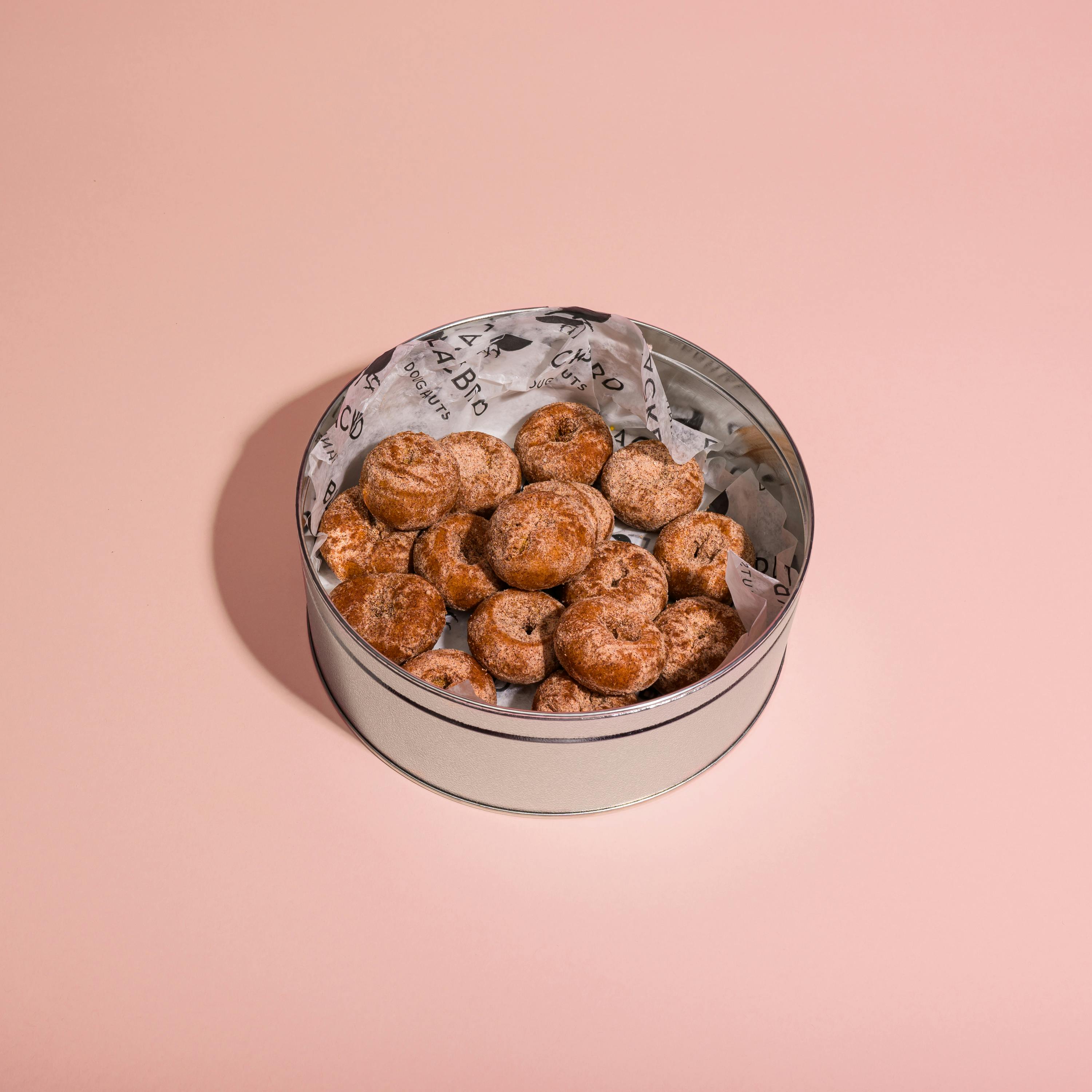 Mini Cider Cake Doughnuts Gift Tin by Blackbird Doughnuts - Alternate image 3