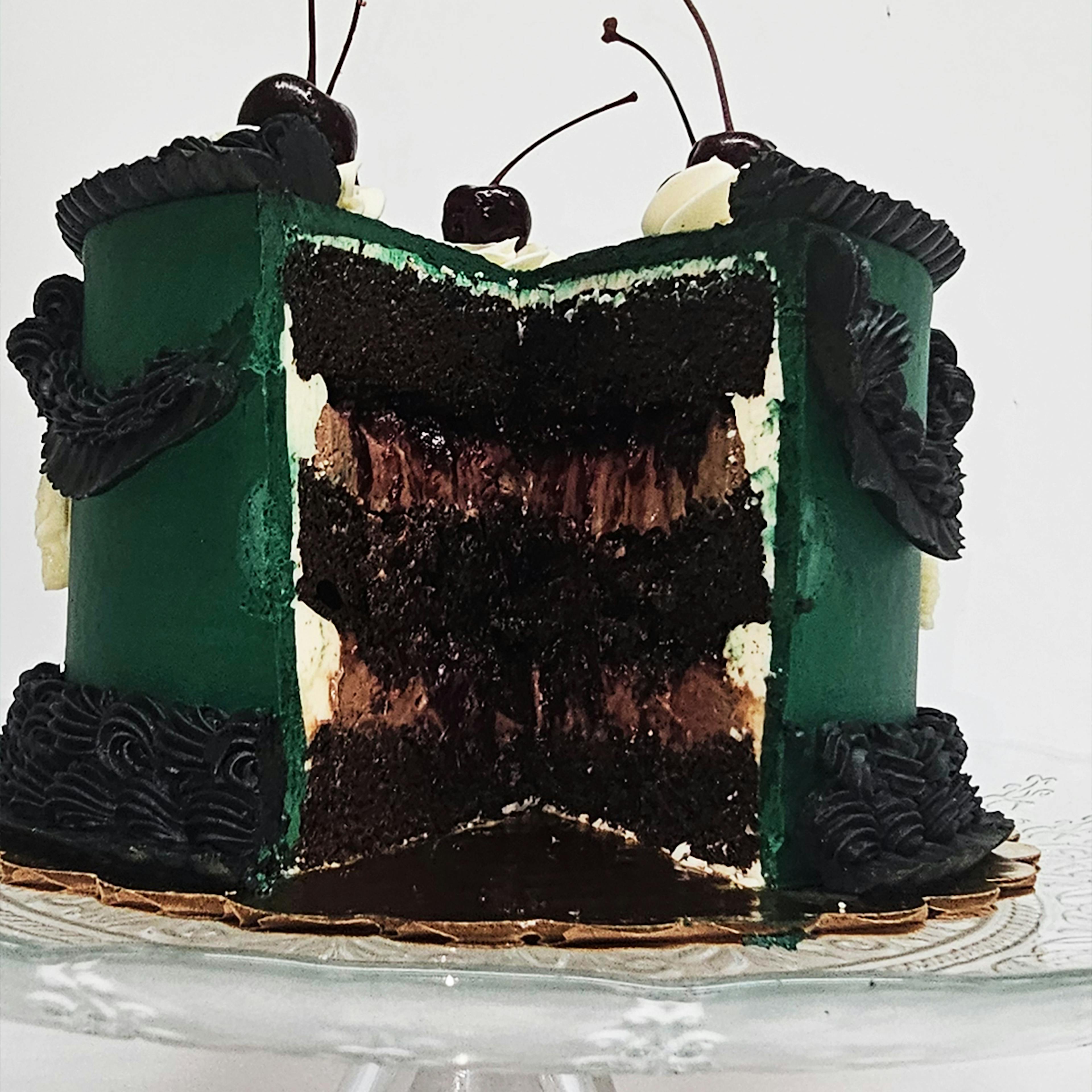 "The Haunted Victorian" Black Forest Cake by The Goddess and Grocer - Alternate image 1
