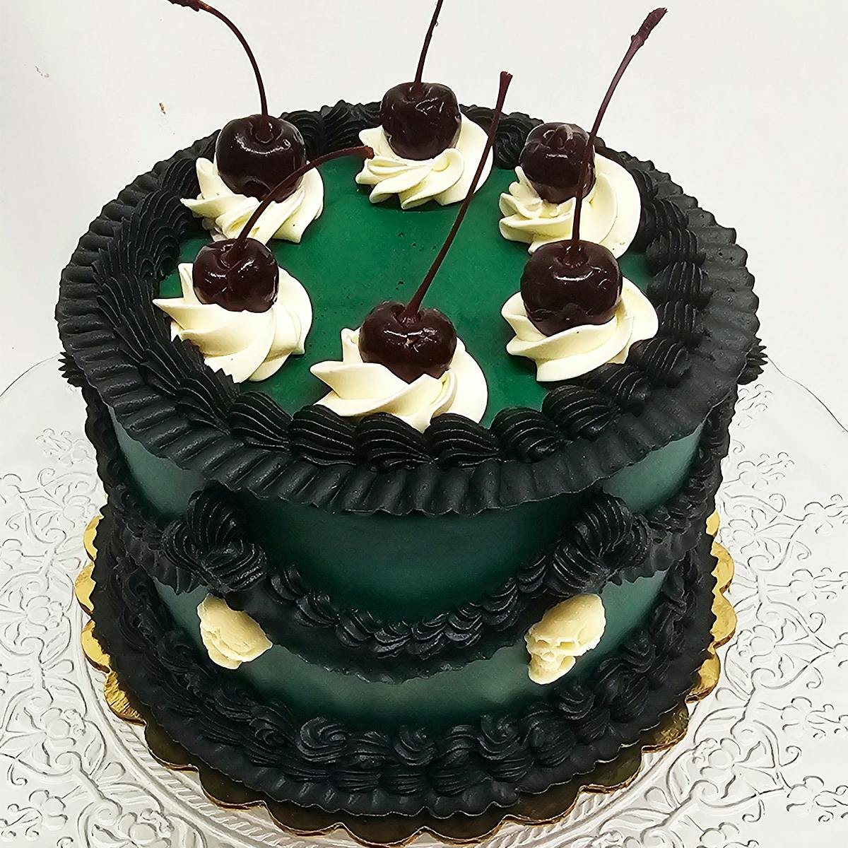"The Haunted Victorian" Black Forest Cake by The Goddess and Grocer
