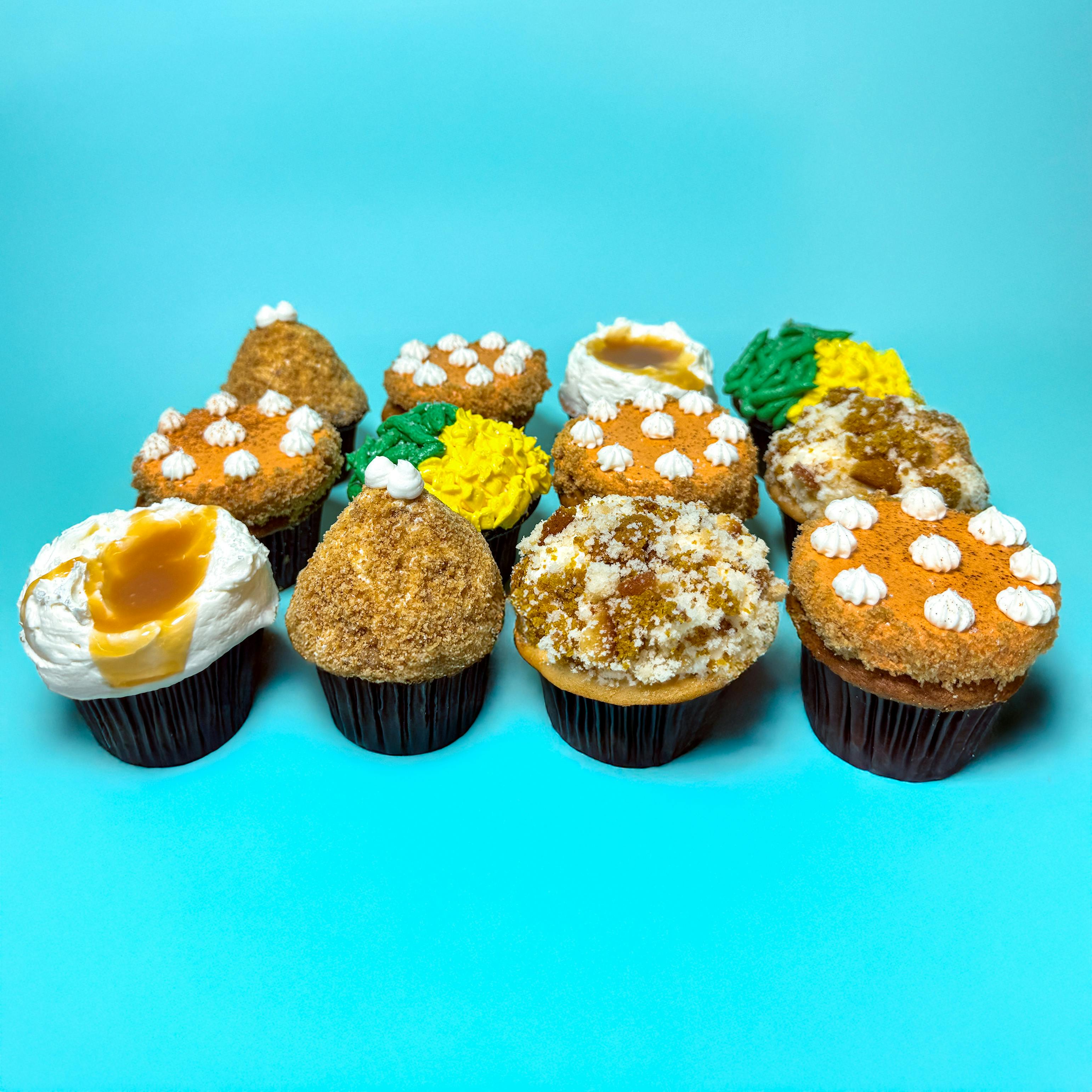 Thanksgiving Cupcake Sampler - 12 Pack by Trophy Cupcakes - Alternate image 6