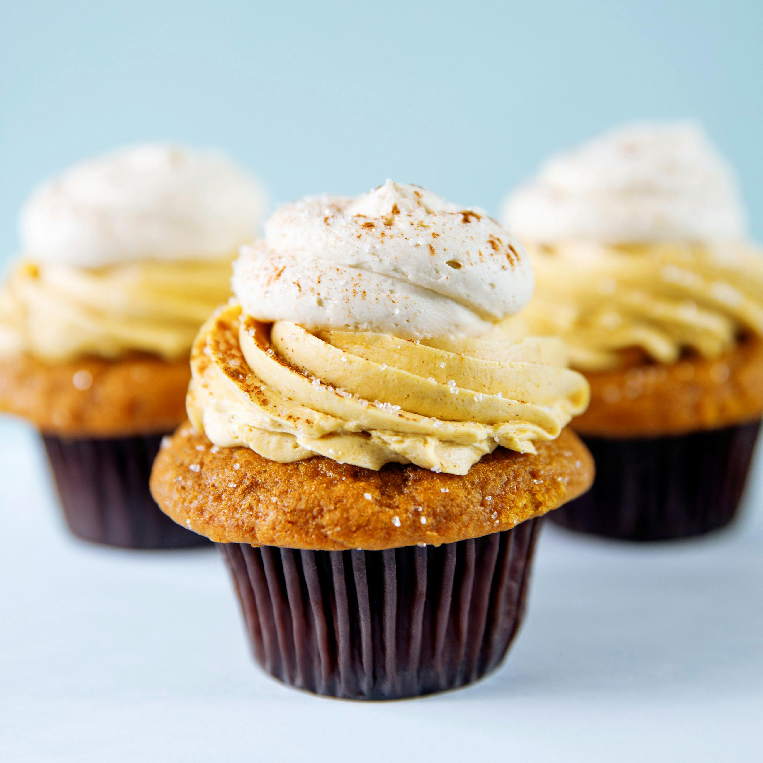 Thanksgiving Pumpkin Pie Cupcake - 12 Pack by Trophy Cupcakes - Alternate image 1