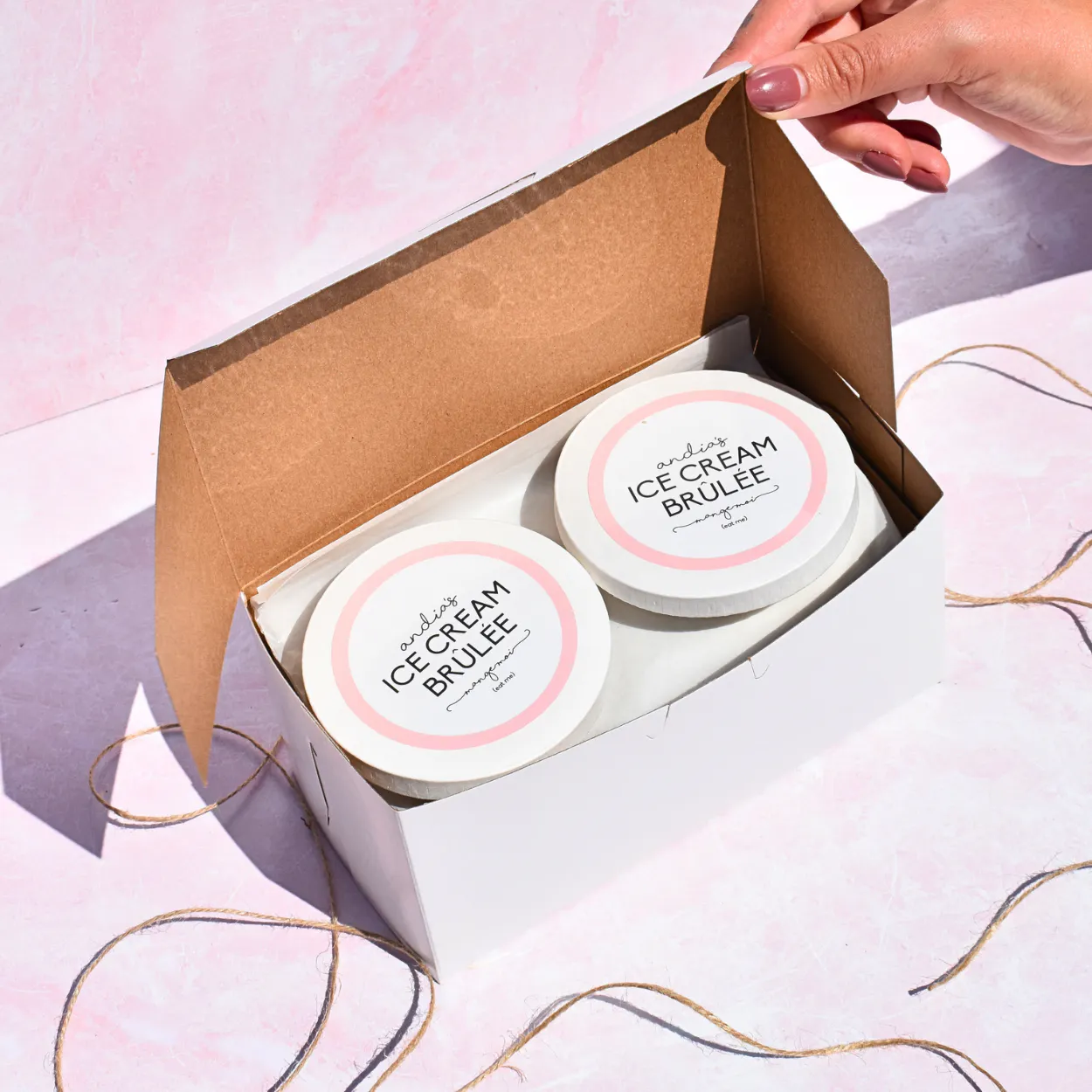 Mini Pumpkin Pie Brûlée Ice Cream by Andia's Ice Cream - Alternate image 2