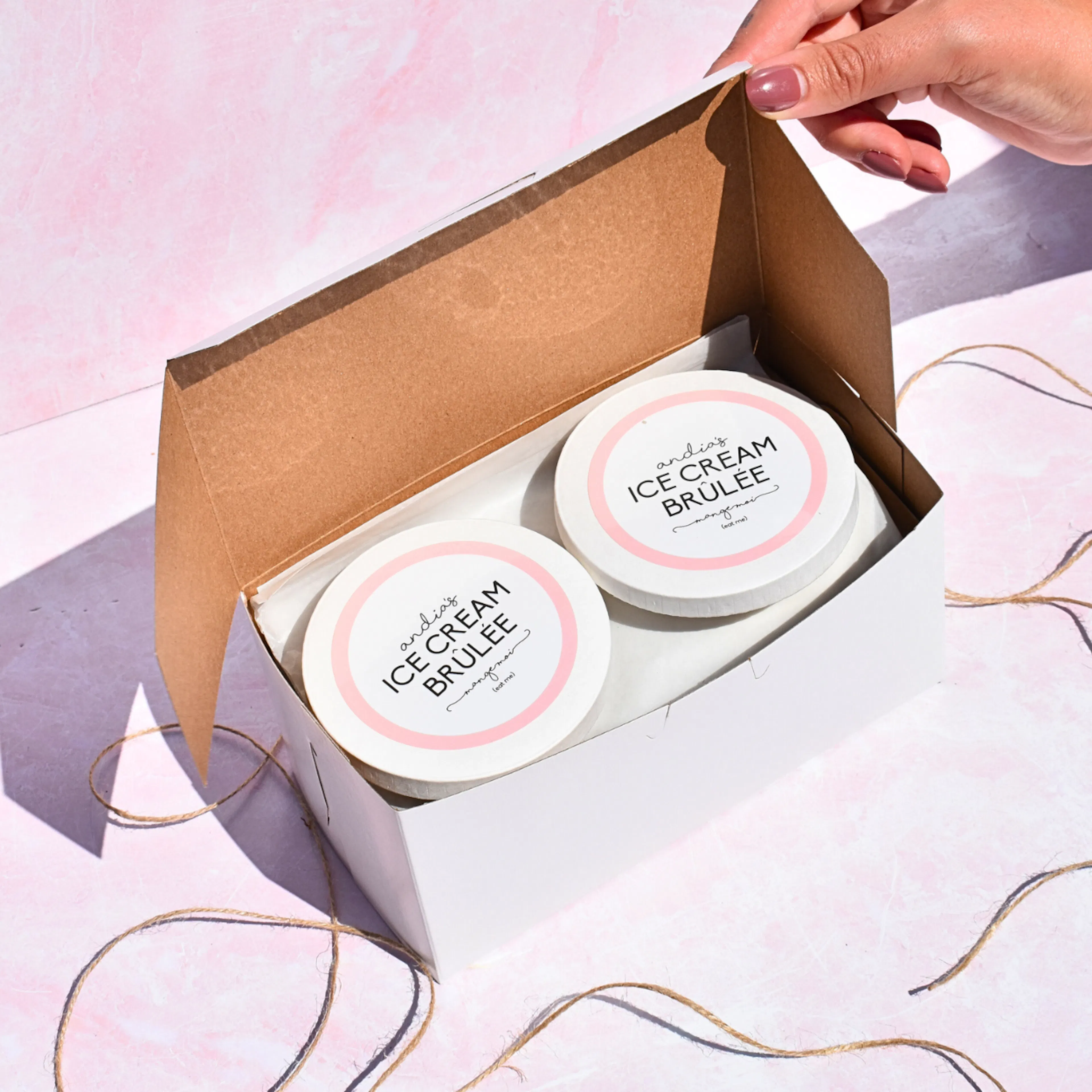 Mini Pumpkin Pie Brûlée Ice Cream by Andia's Ice Cream - Alternate image 2