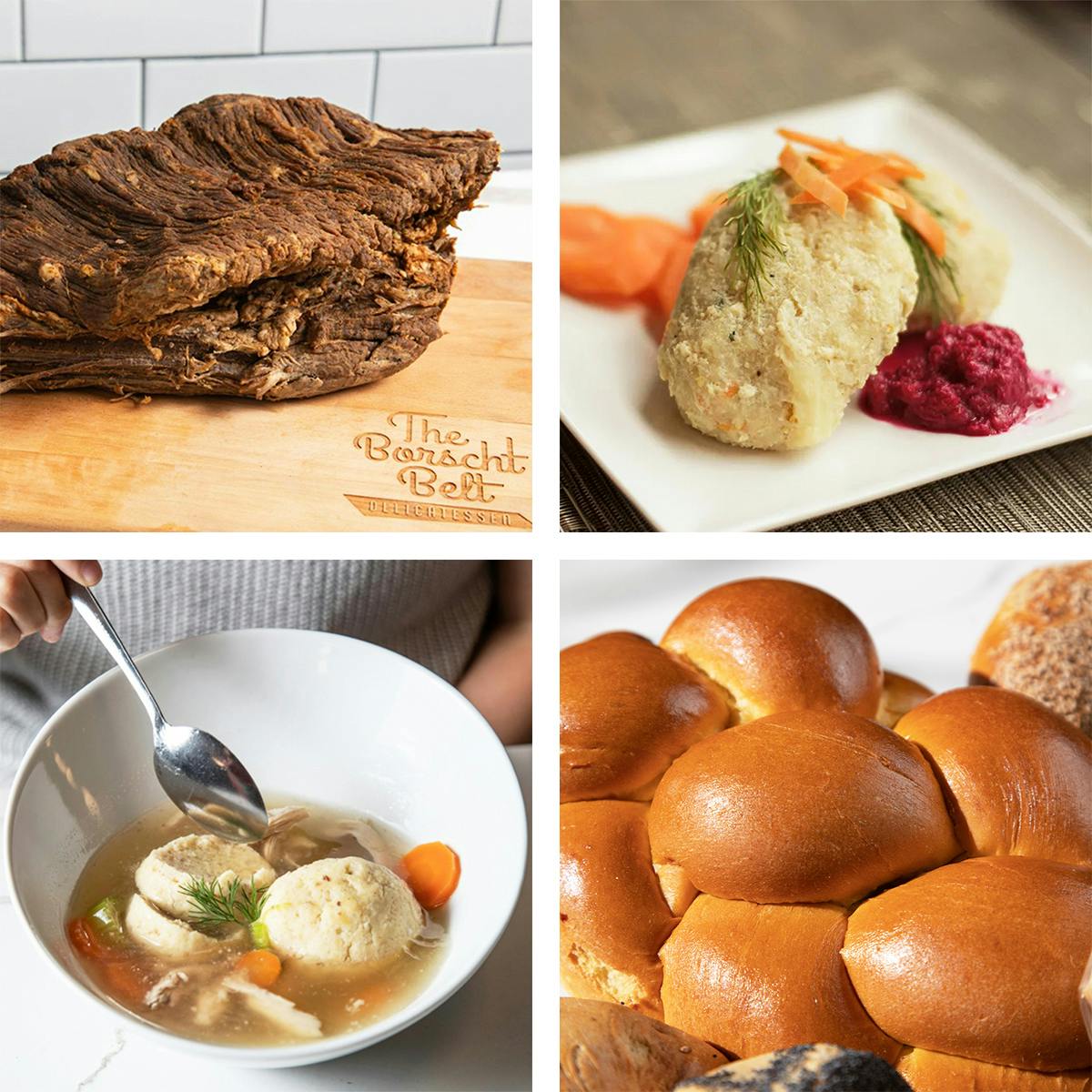 Rosh Hashanah Brisket Dinner for 4-6 by The Borscht Belt Delicatessen