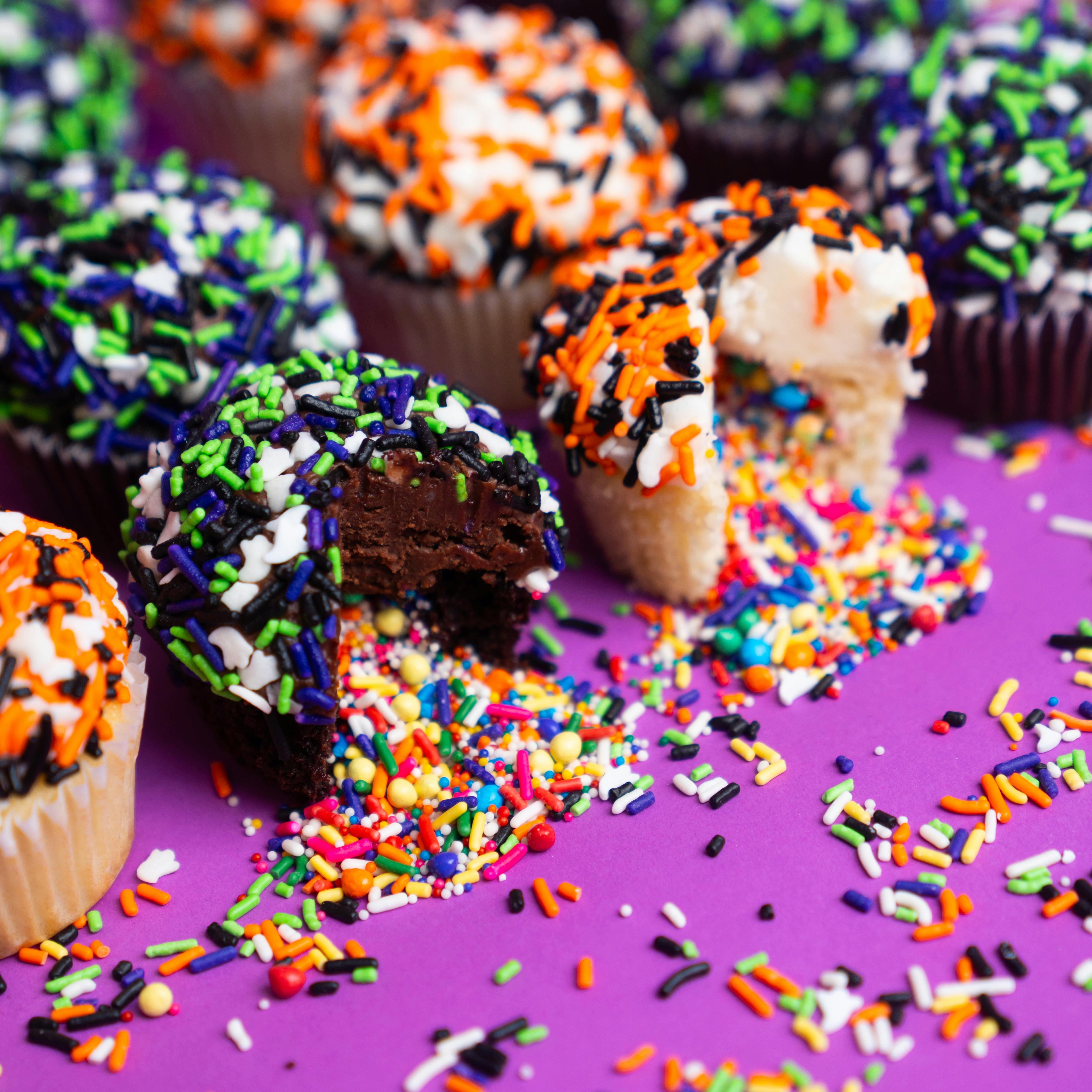 Halloween Explosion® Cupcakes - 12 Pack by Flour Shop - Alternate image 1