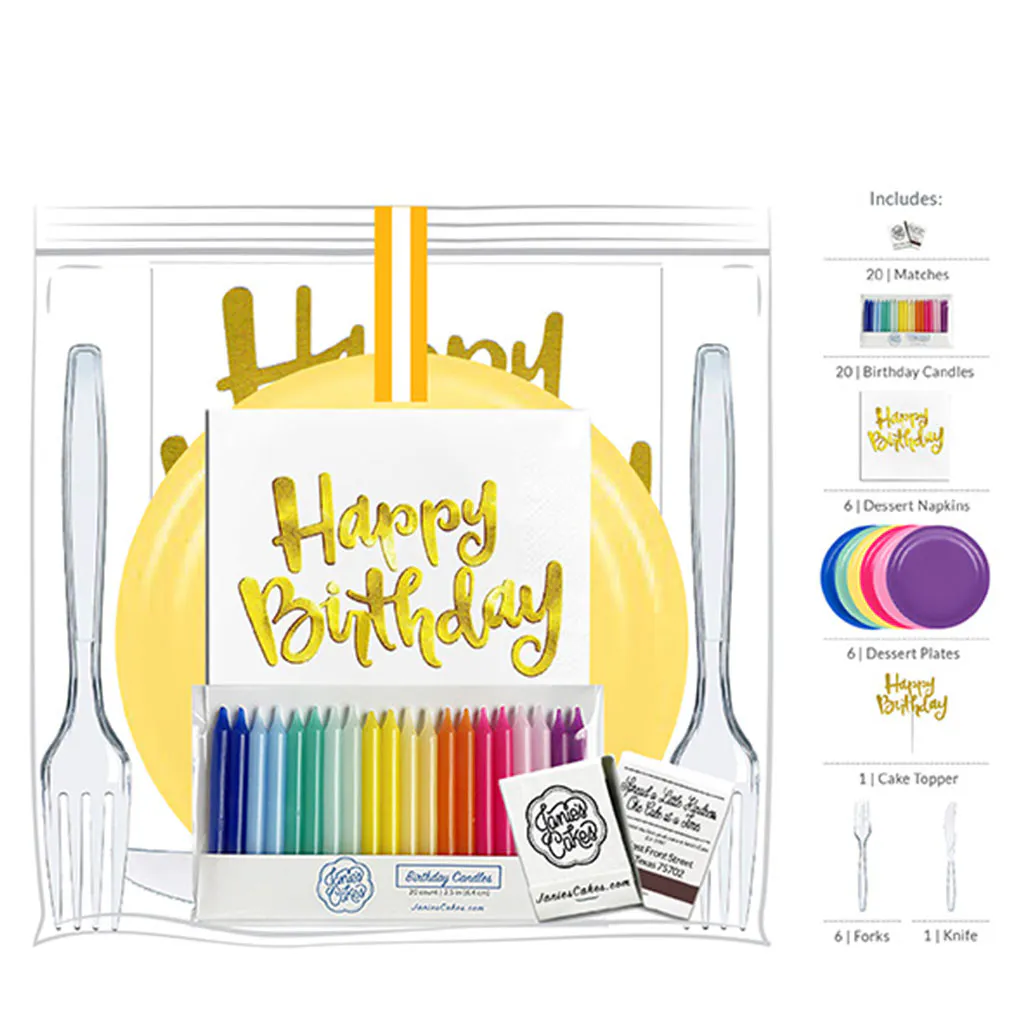 Ultimate Happy Birthday Party Pack by Janie's Cakes - Alternate image 2