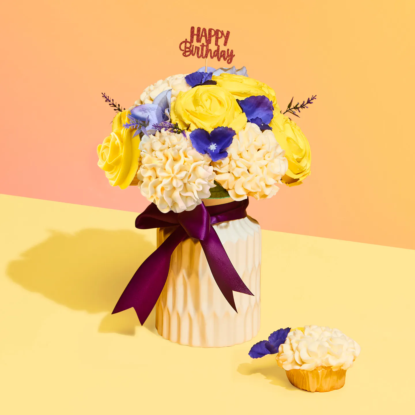 Amalfi Breeze Cupcake Bouquet by Baked Bouquet