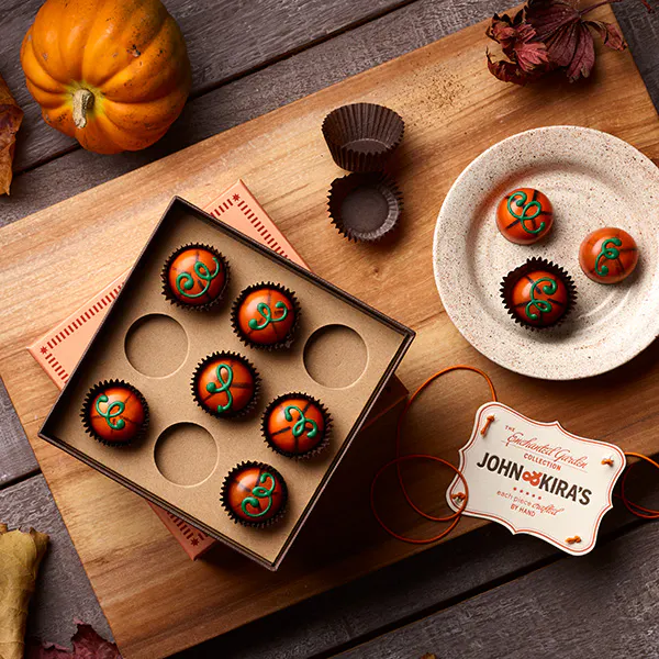 Chocolate Pumpkin Bon-Bon Gift Box by John & Kira's - Alternate image 3
