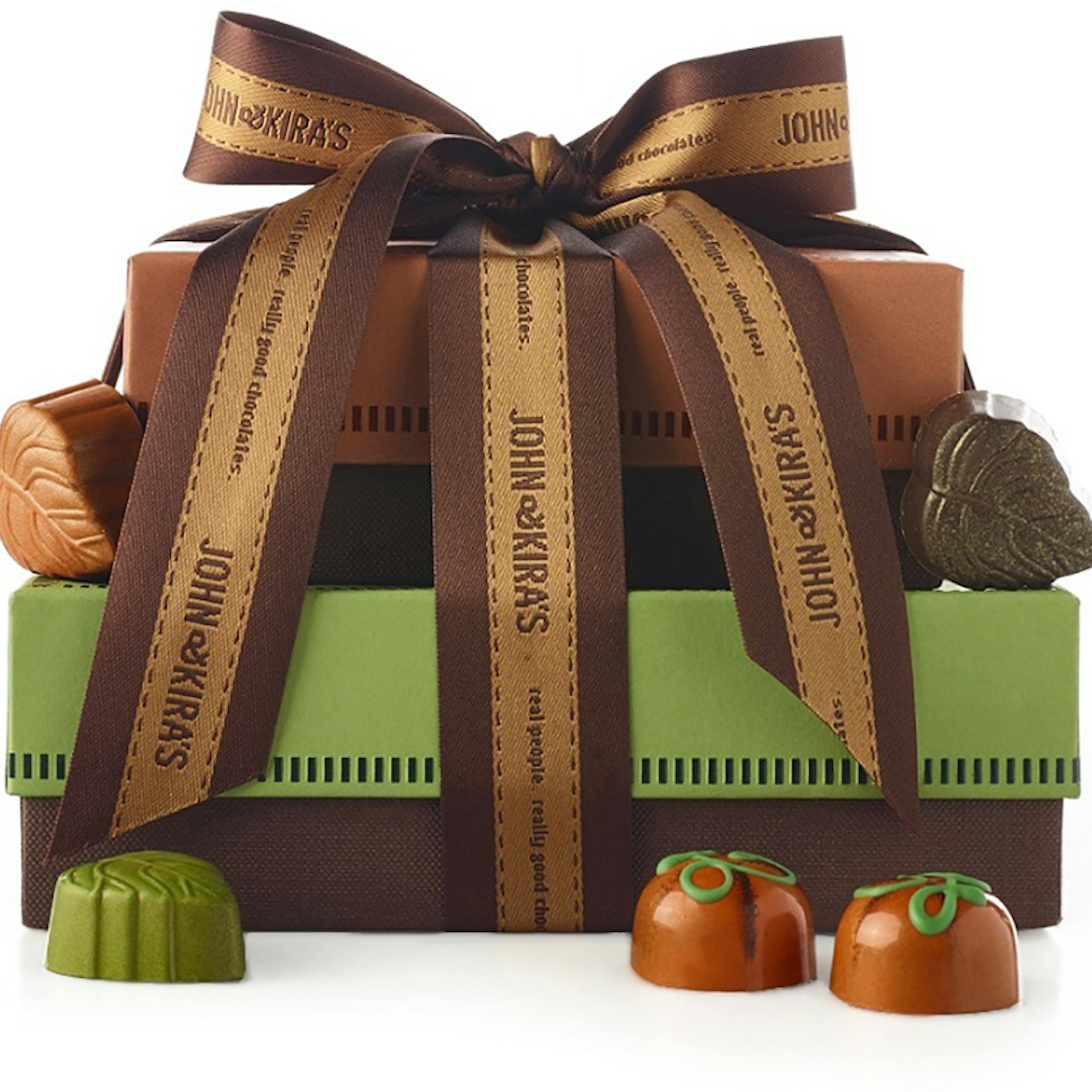 Pumpkin Patch Chocolate Gift Tower by John & Kira's - Alternate image 1