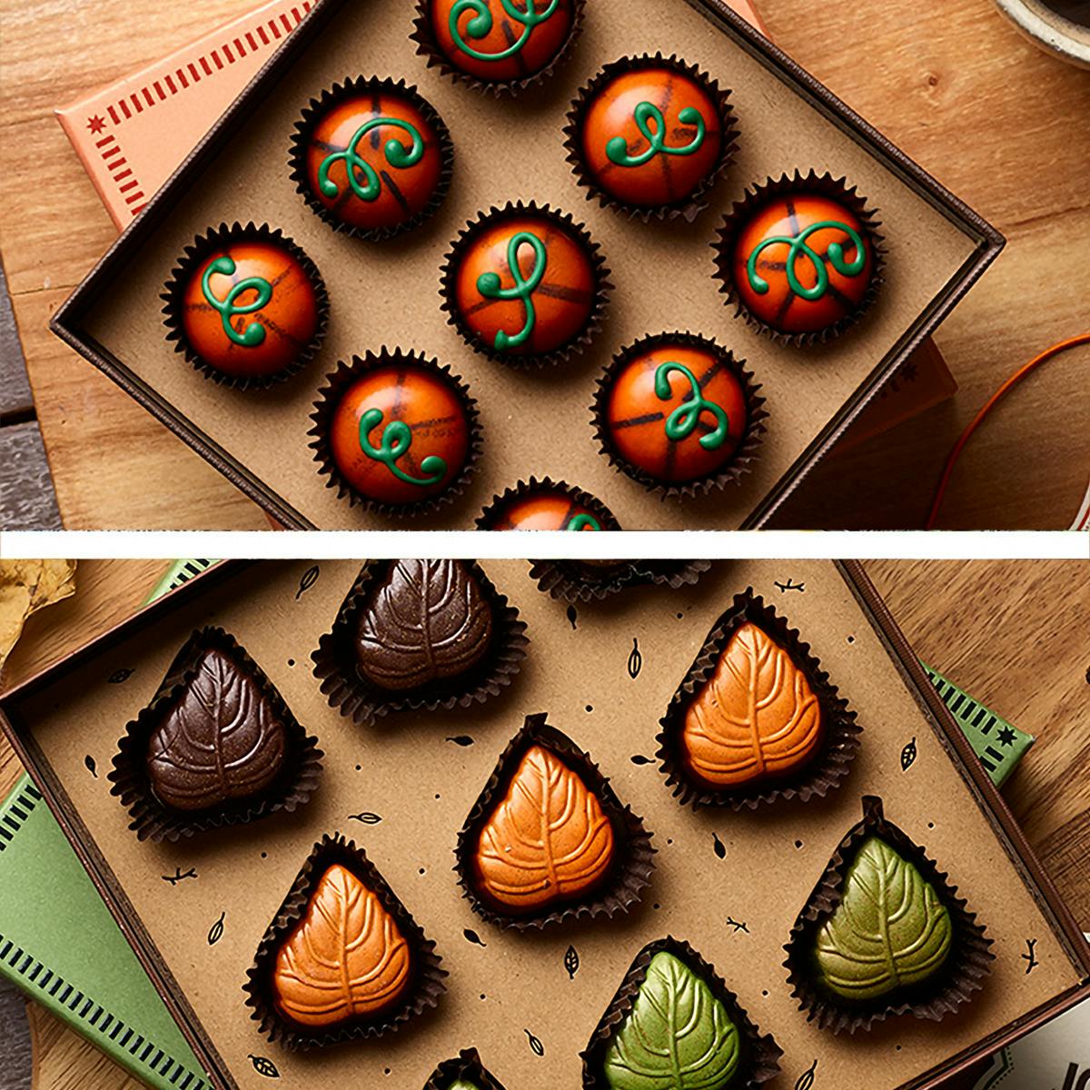 Pumpkin Patch Chocolate Gift Tower by John & Kira's