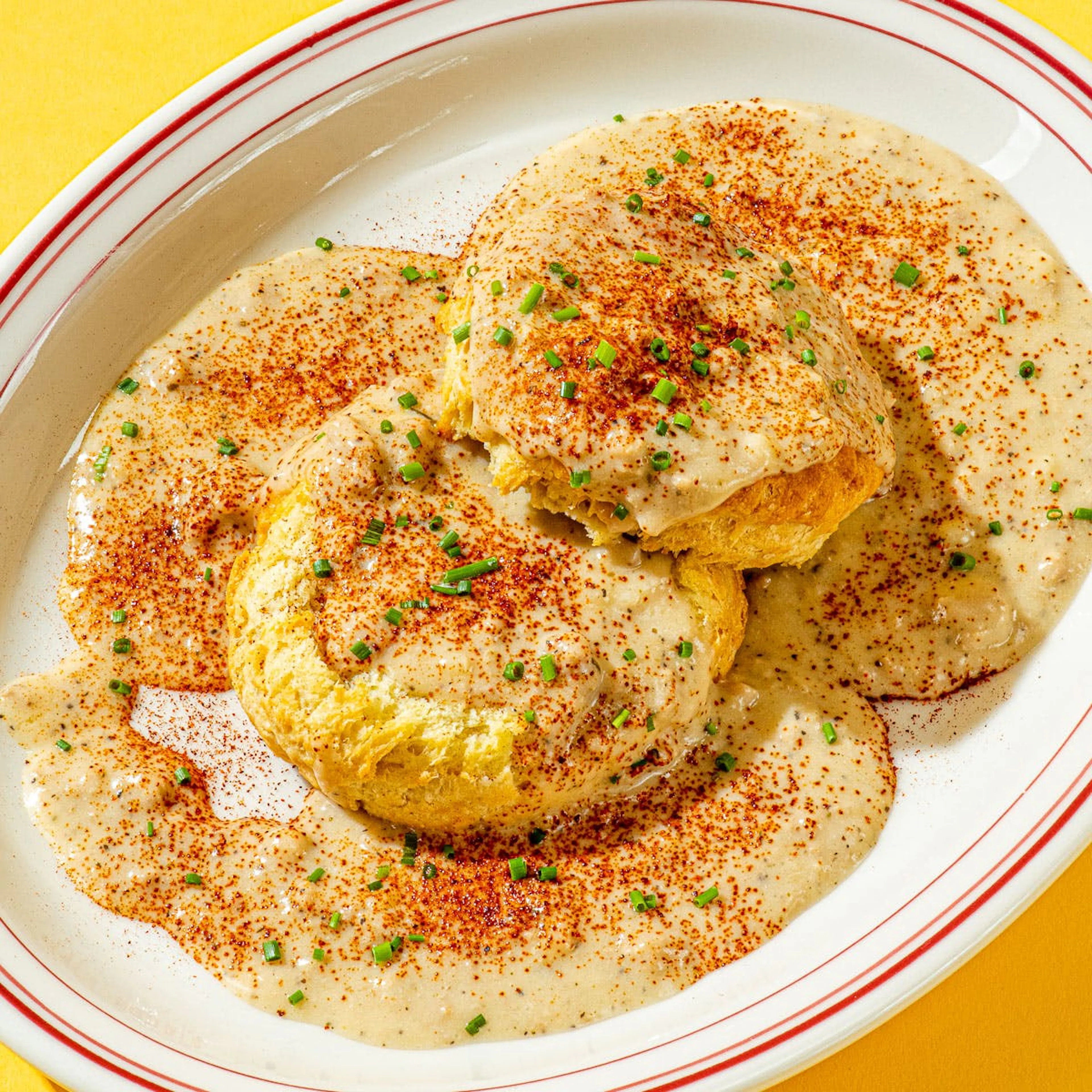 Biscuit & Chanterelle Gravy - 12 Pack by Pine State Biscuits