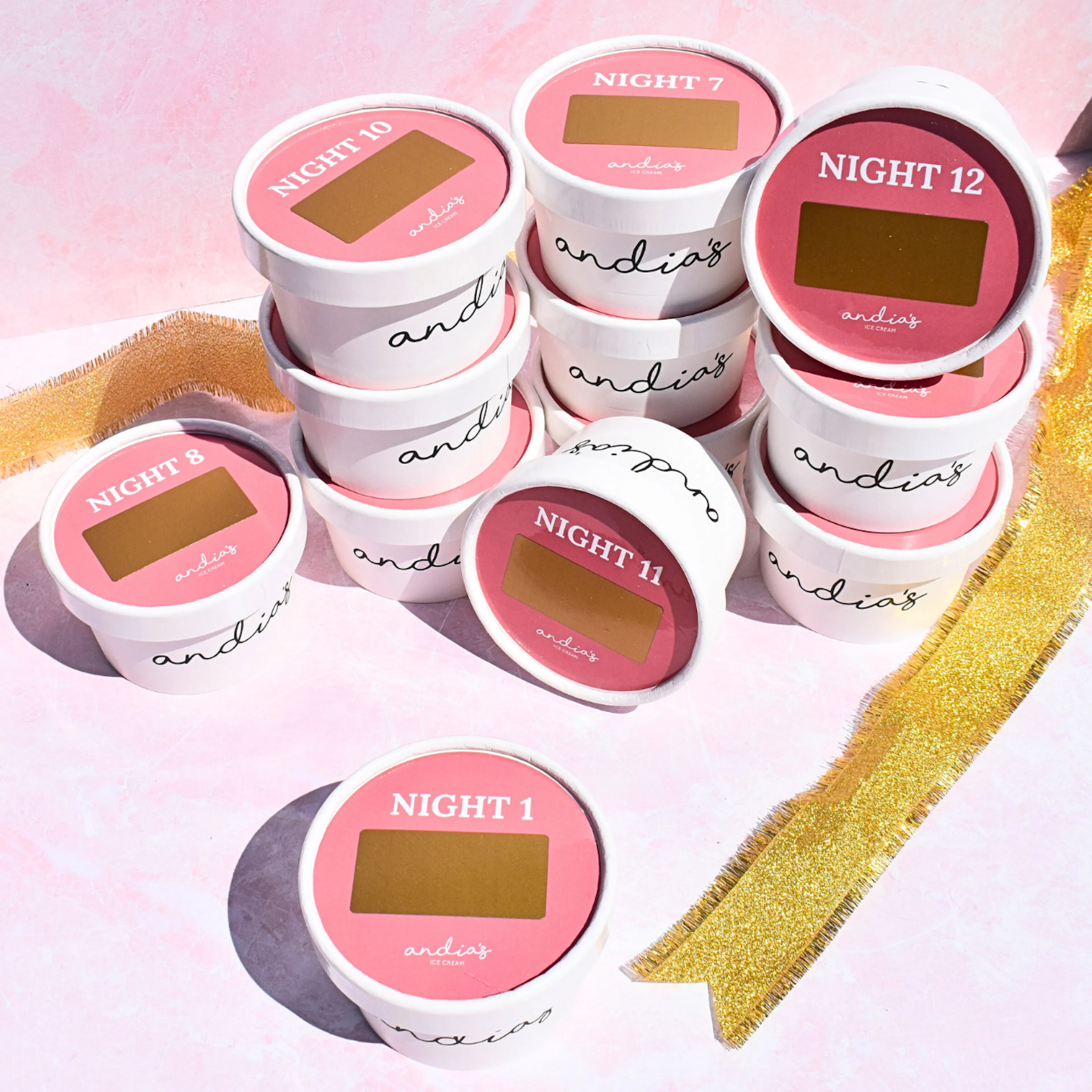 12 Nights of Andia's Ice Cream Advent Calendar by Andia's Ice Cream