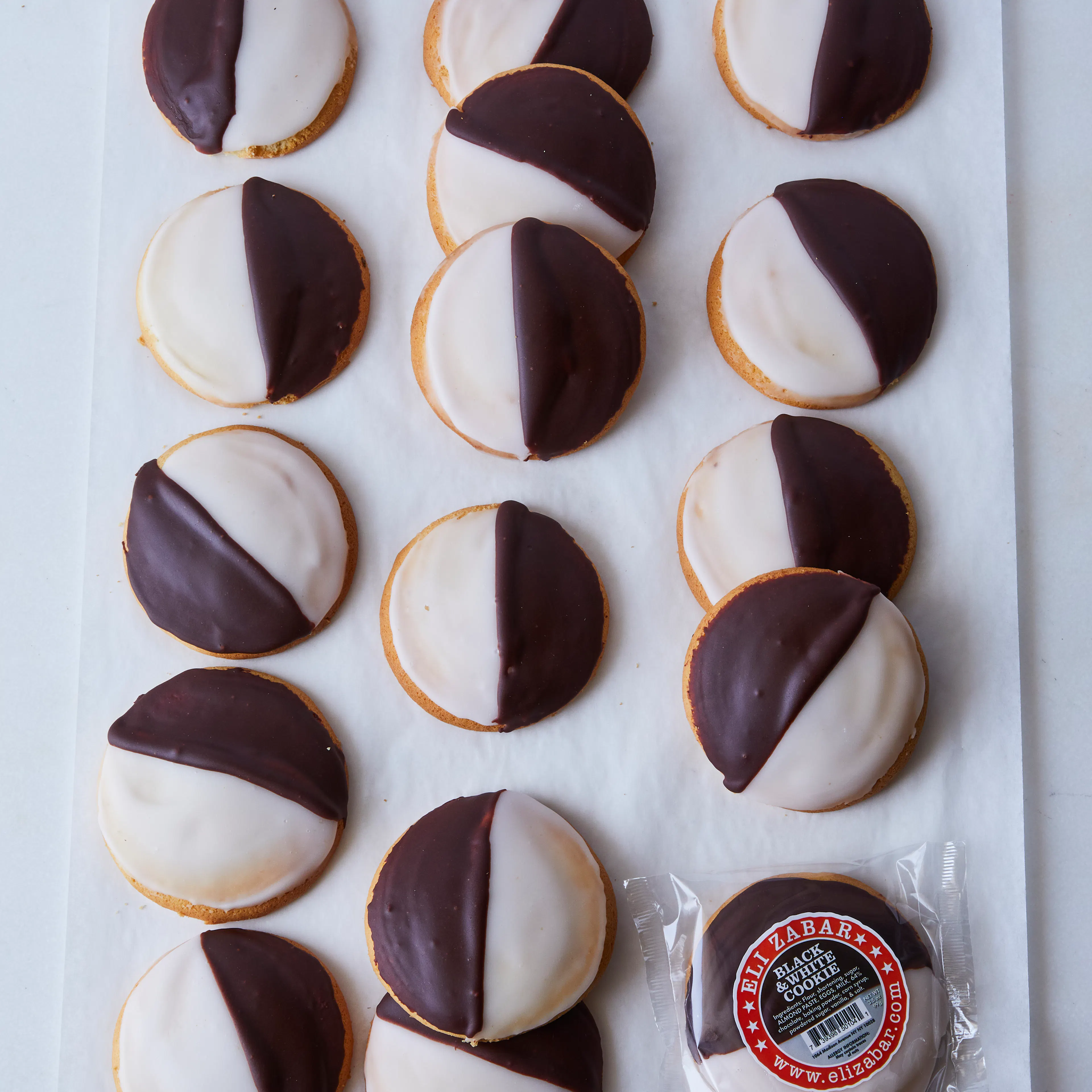 New York City Classic Black & White Cookies - 12 Pack by Eli Zabar