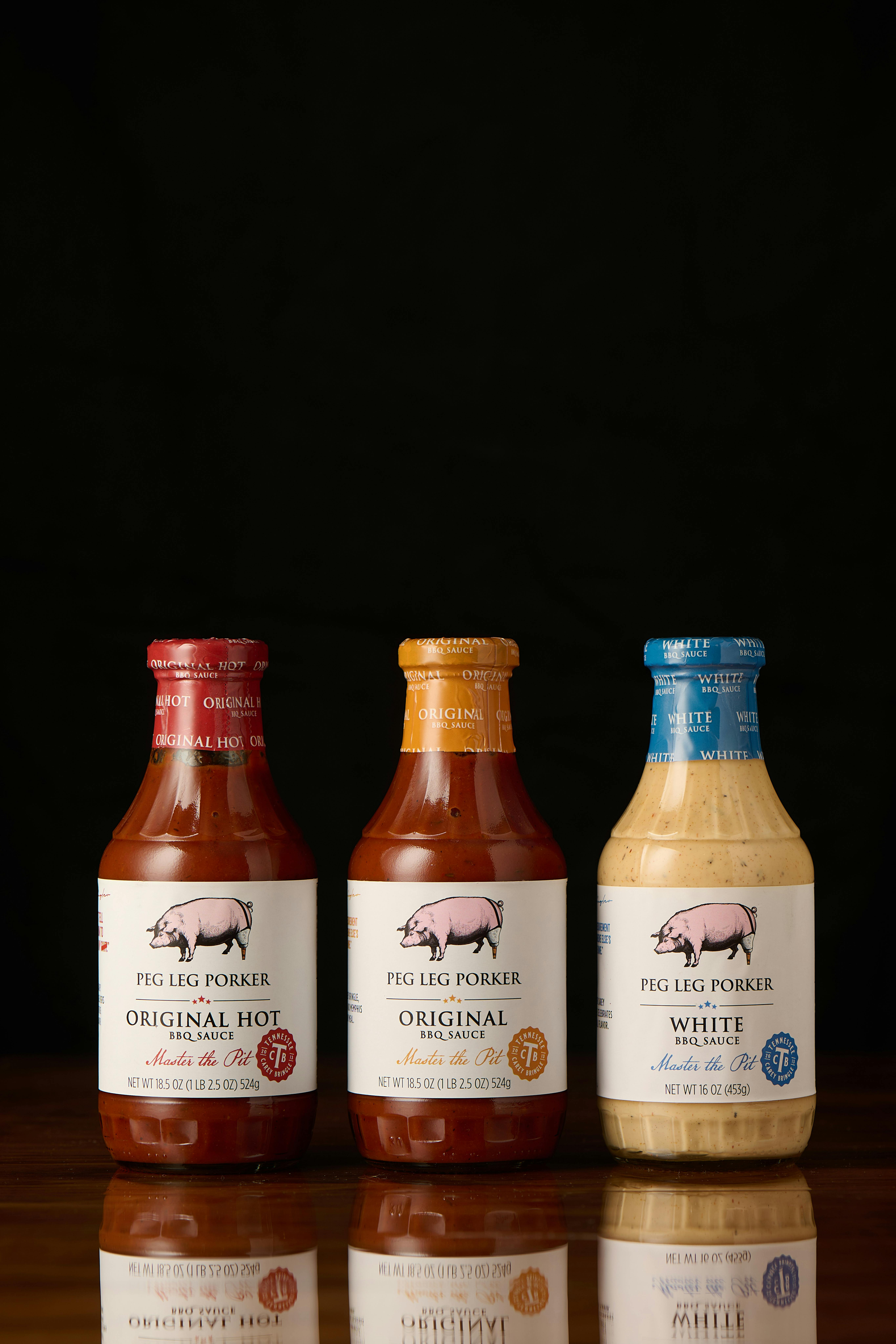 Famous Sauce & Rub - 3 Pack by Peg Leg Porker - Alternate image 1