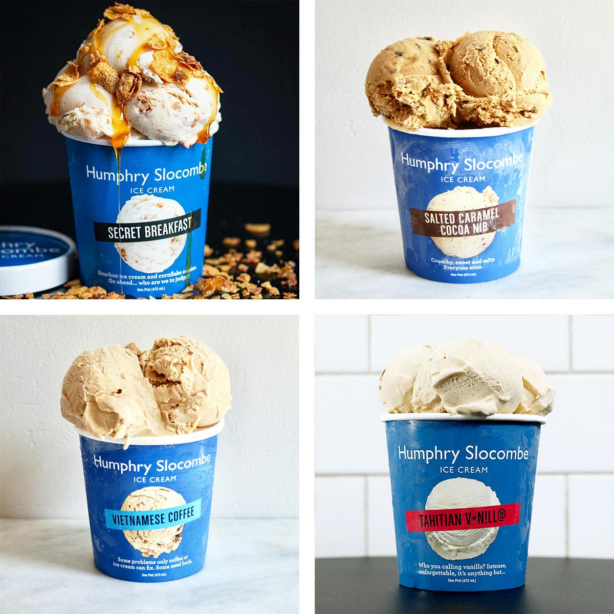 Holiday Ice Cream - 4 Pints by Humphry Slocombe Ice Cream