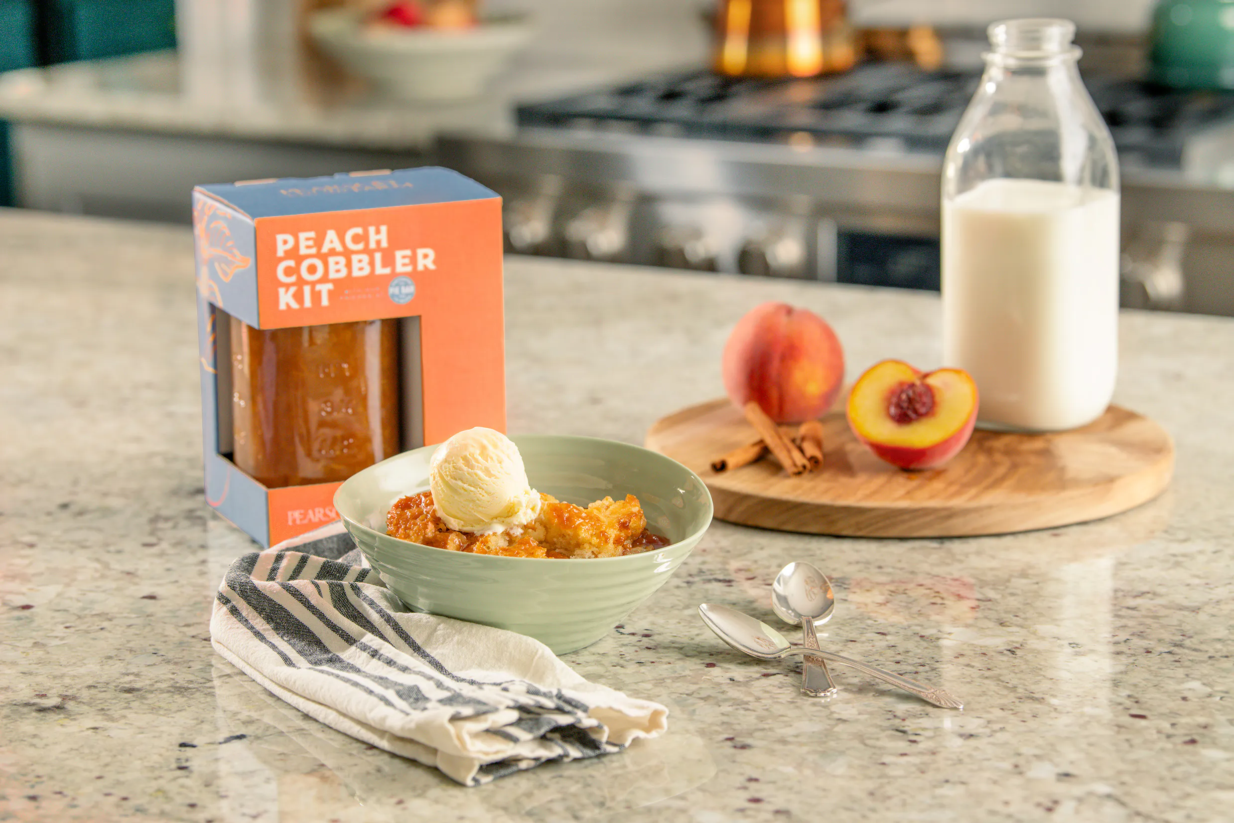 Peach Cobbler Baking Kit by Pearson Farm