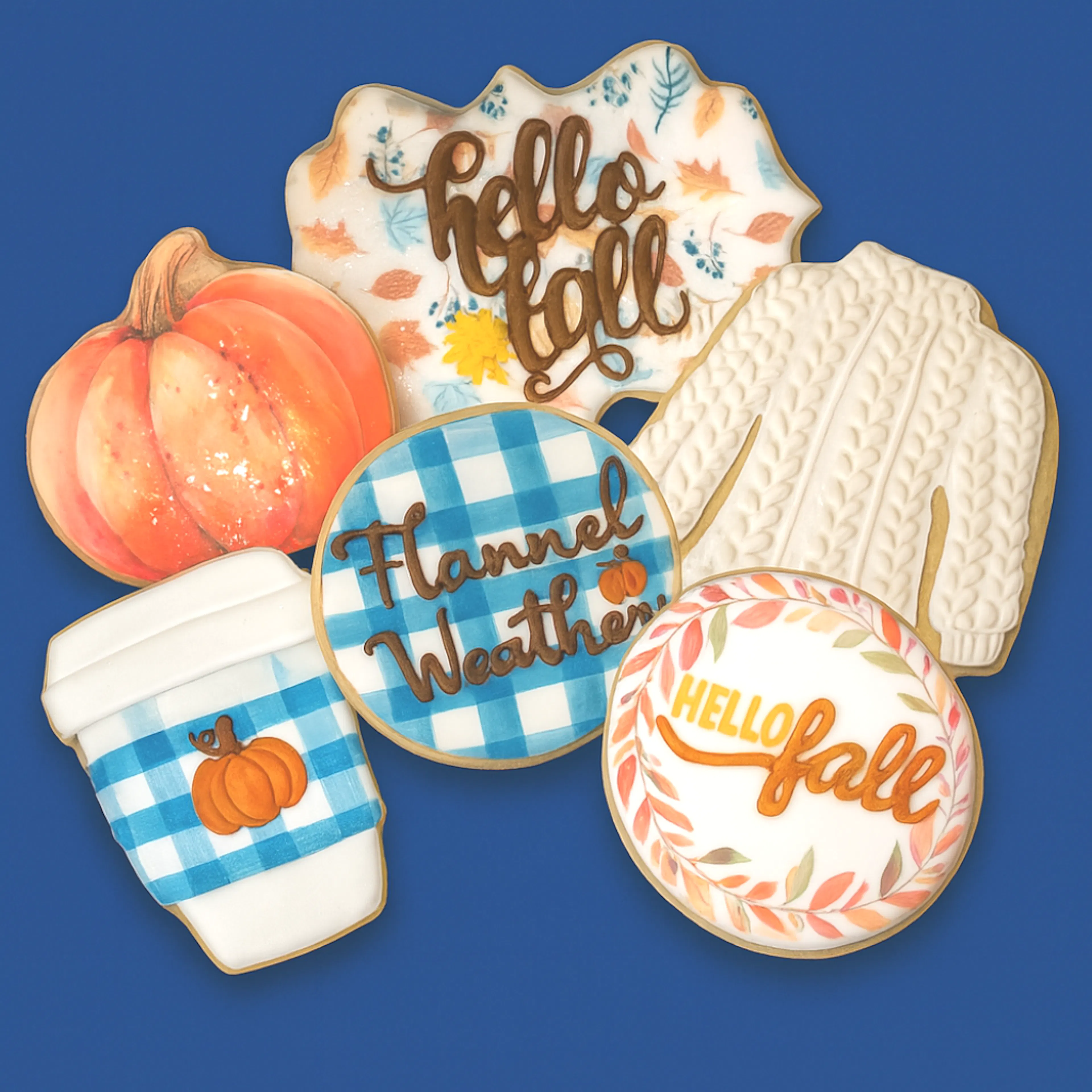 Fall & Thanksgiving Butter Cookies by Dessert Gallery - Alternate image 1