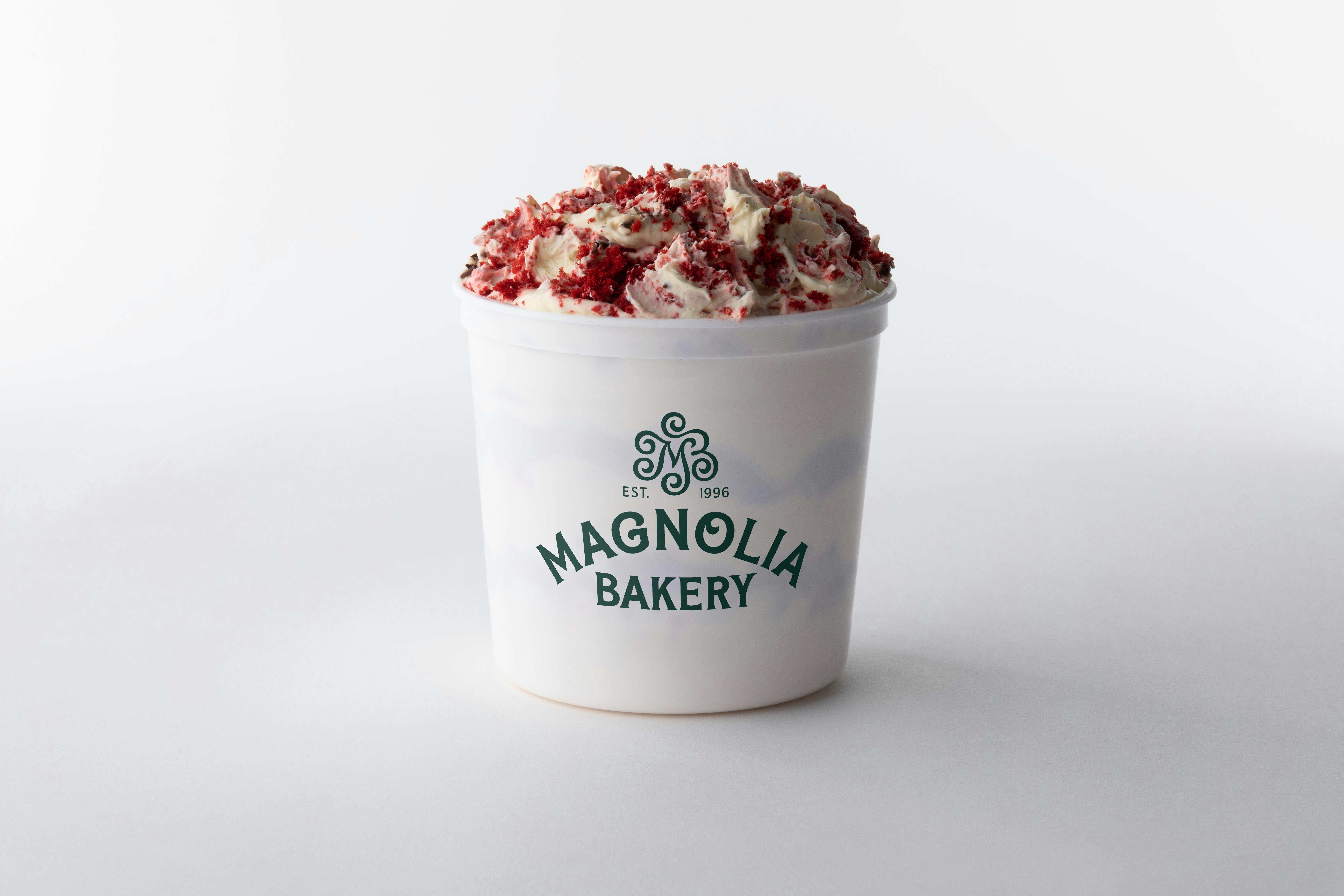 Red Velvet Banana Pudding Bowl - 4 lbs. by Magnolia Bakery