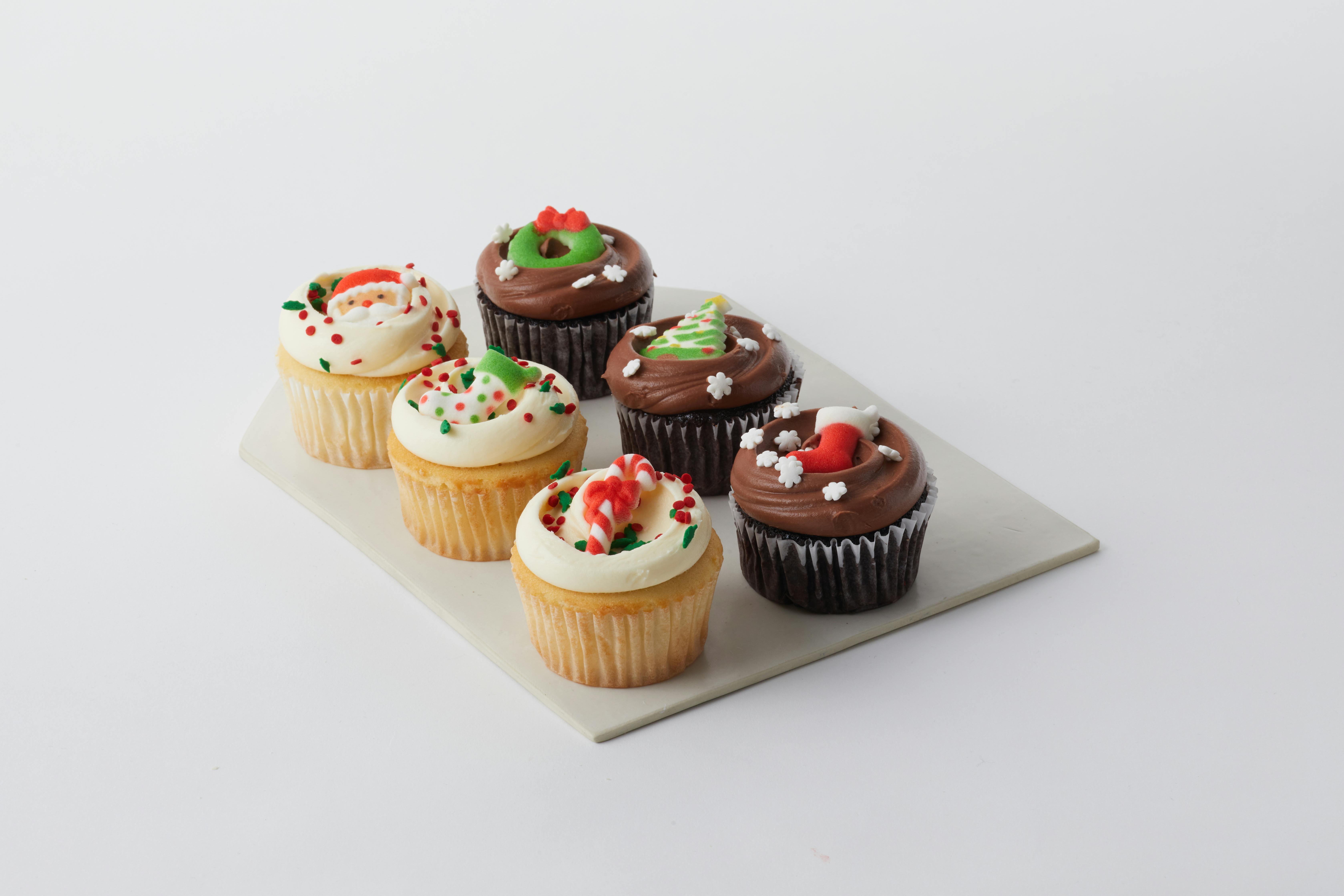 Christmas Cupcakes - 12 Pack by Magnolia Bakery - Alternate image 1