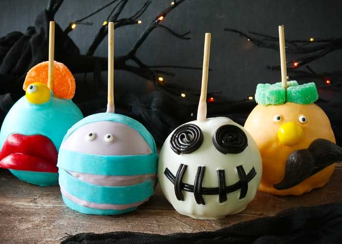 Monster Candy Apples - 4 Pack by Savannah's Candy Kitchen - Alternate image 1