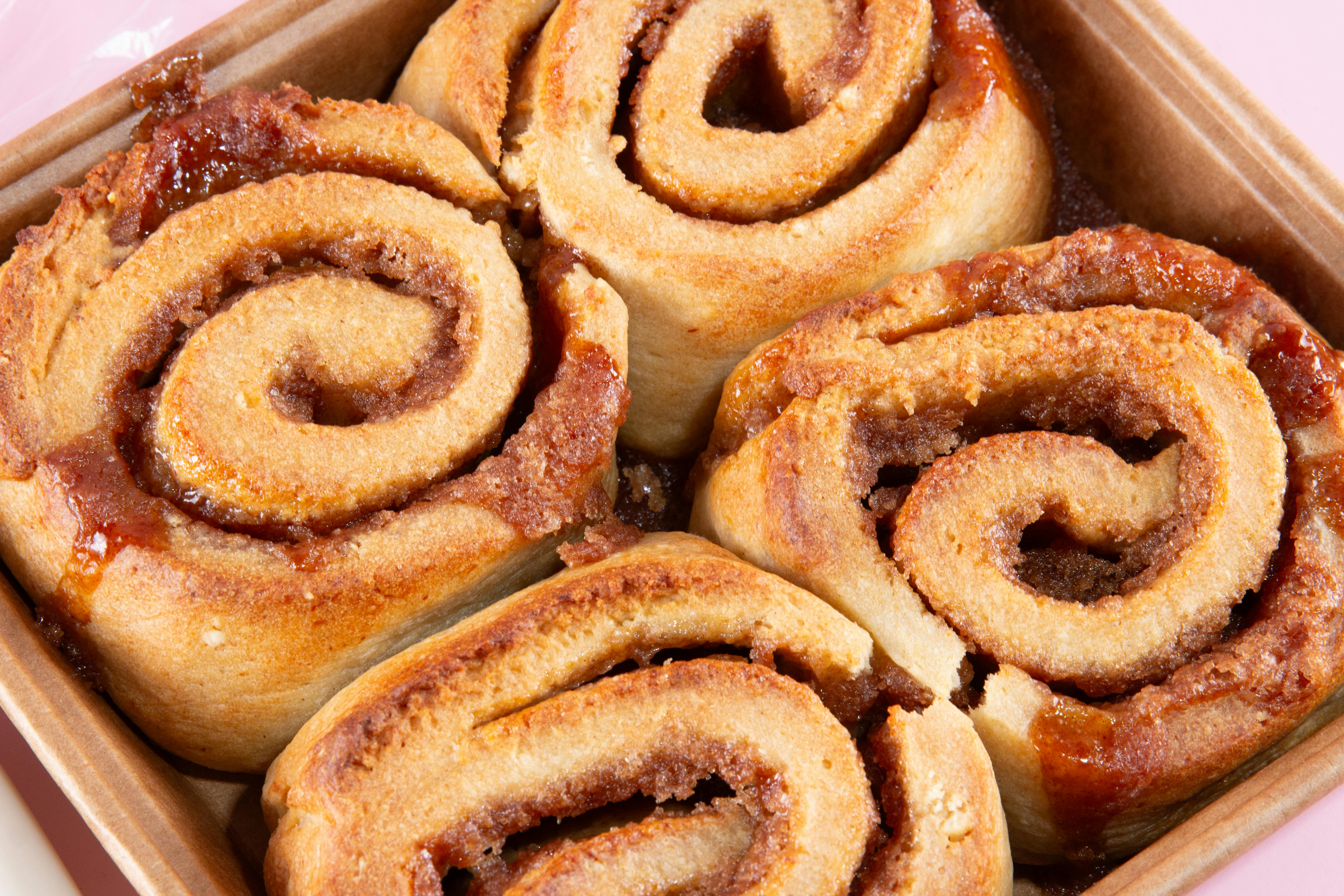Vegan + Gluten Free Cinnamon Rolls - 8 Pack by Erin McKenna's Bakery - Alternate image 1