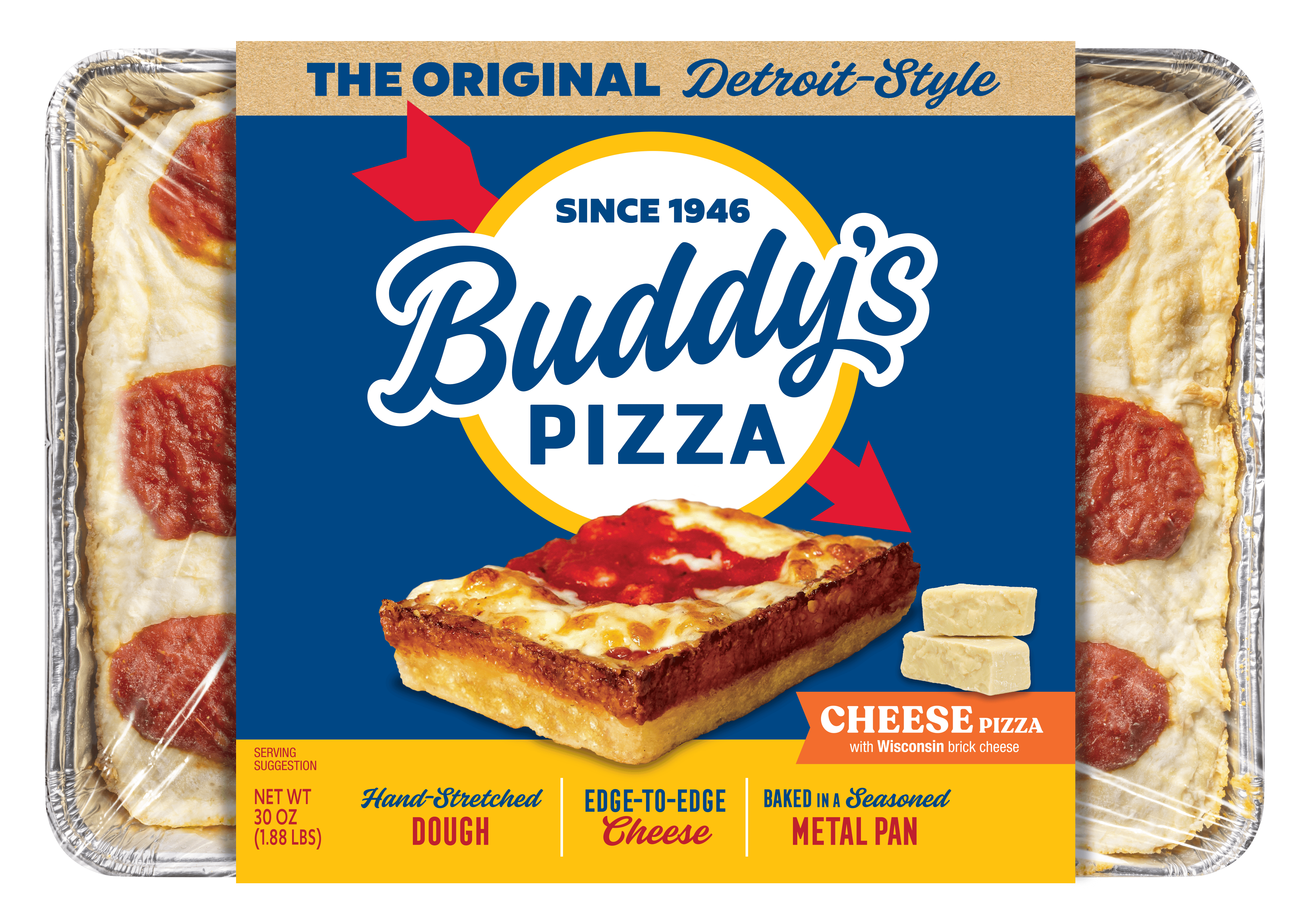 Detroit-Style Pizza Squares - Choose Your Own 4 Pack by Buddy's Pizza - Alternate image 3