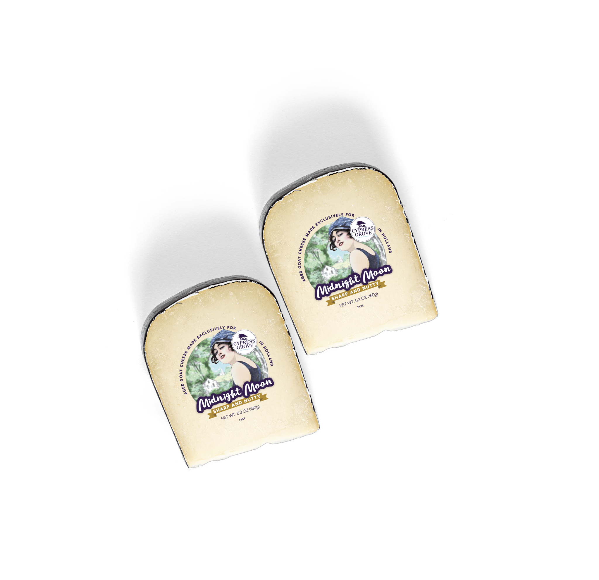 Midnight Moon Cheese Wedges - 2 Pack by Cypress Grove Cheese