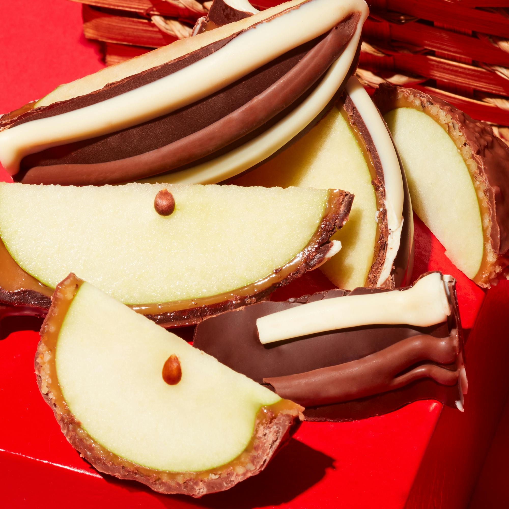 Holiday Caramel Apple & Confections Abundant Gift Basket by Mrs. Prindables Gourmet Caramel Apples - Alternate image 2