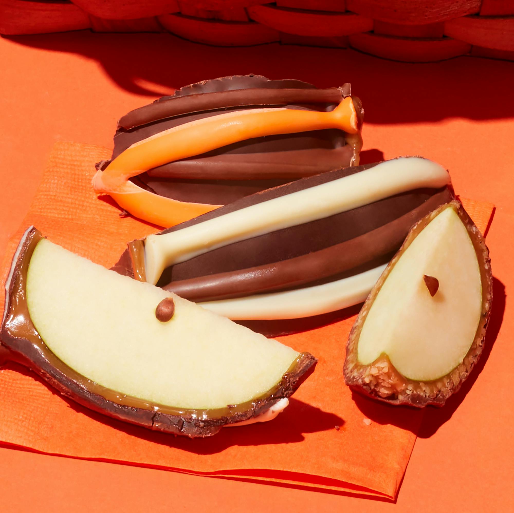 Fall Caramel Apple & Confections Premium Gift Basket by Mrs. Prindables Gourmet Caramel Apples - Alternate image 3