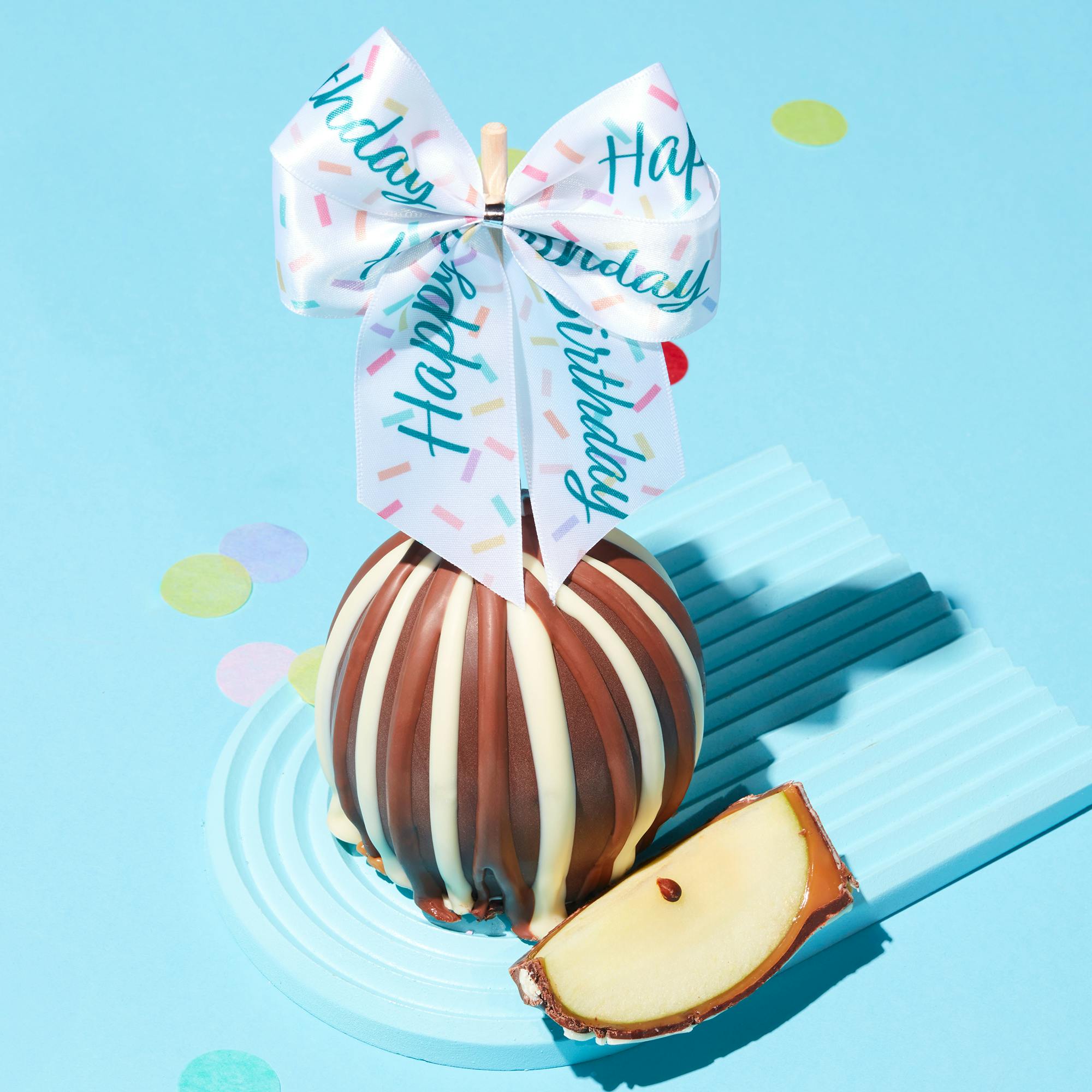 Birthday Celebration Caramel Apples + Cookies by Mrs. Prindables Gourmet Caramel Apples - Alternate image 5