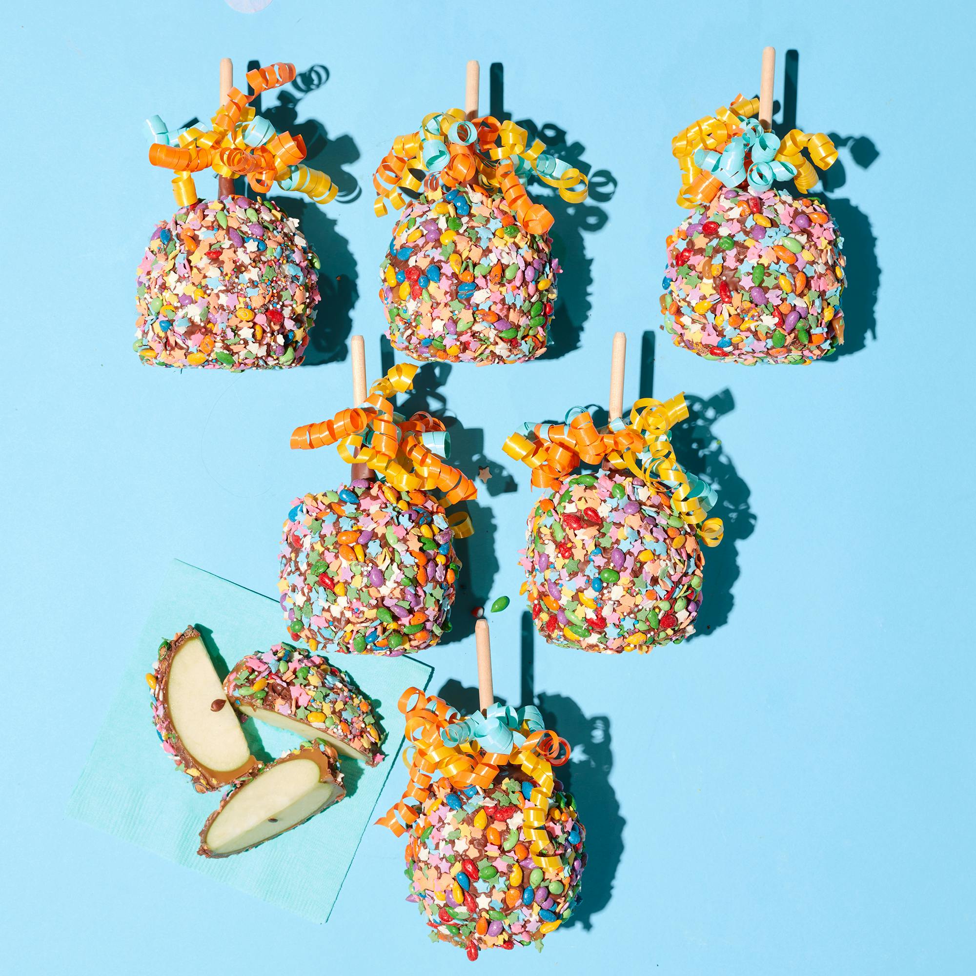 Birthday Celebration Caramel Apples + Cookies by Mrs. Prindables Gourmet Caramel Apples - Alternate image 2