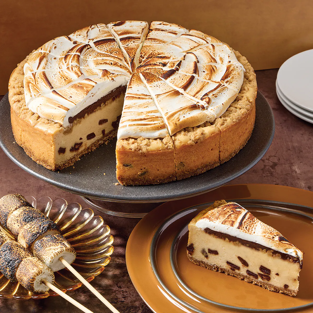 S'Mores Cheesecake by Eli's Cheesecake Company