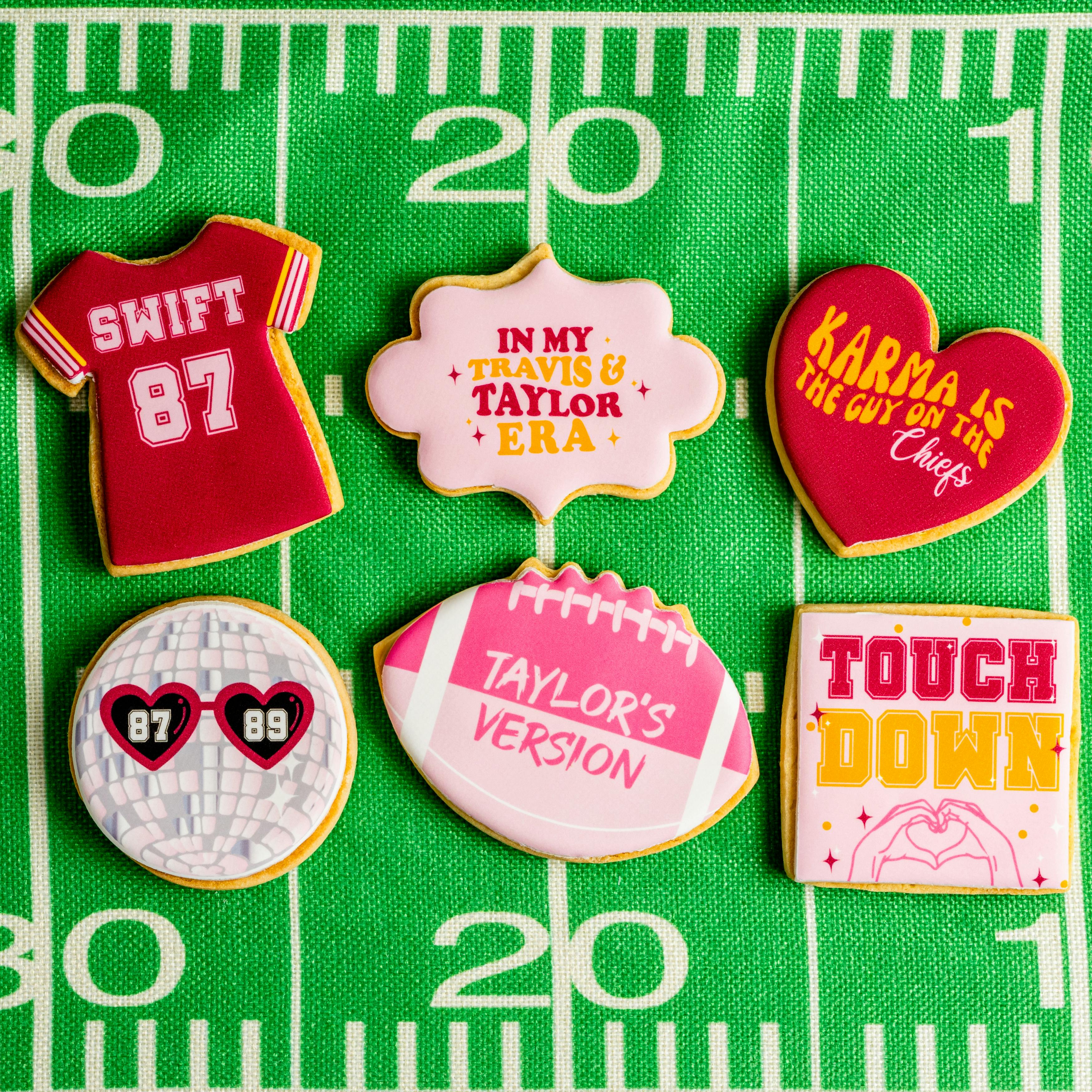 "In My Travis & Taylor Era" Shortbread Cookies by Sweet E's Bake Shop - Alternate image 1