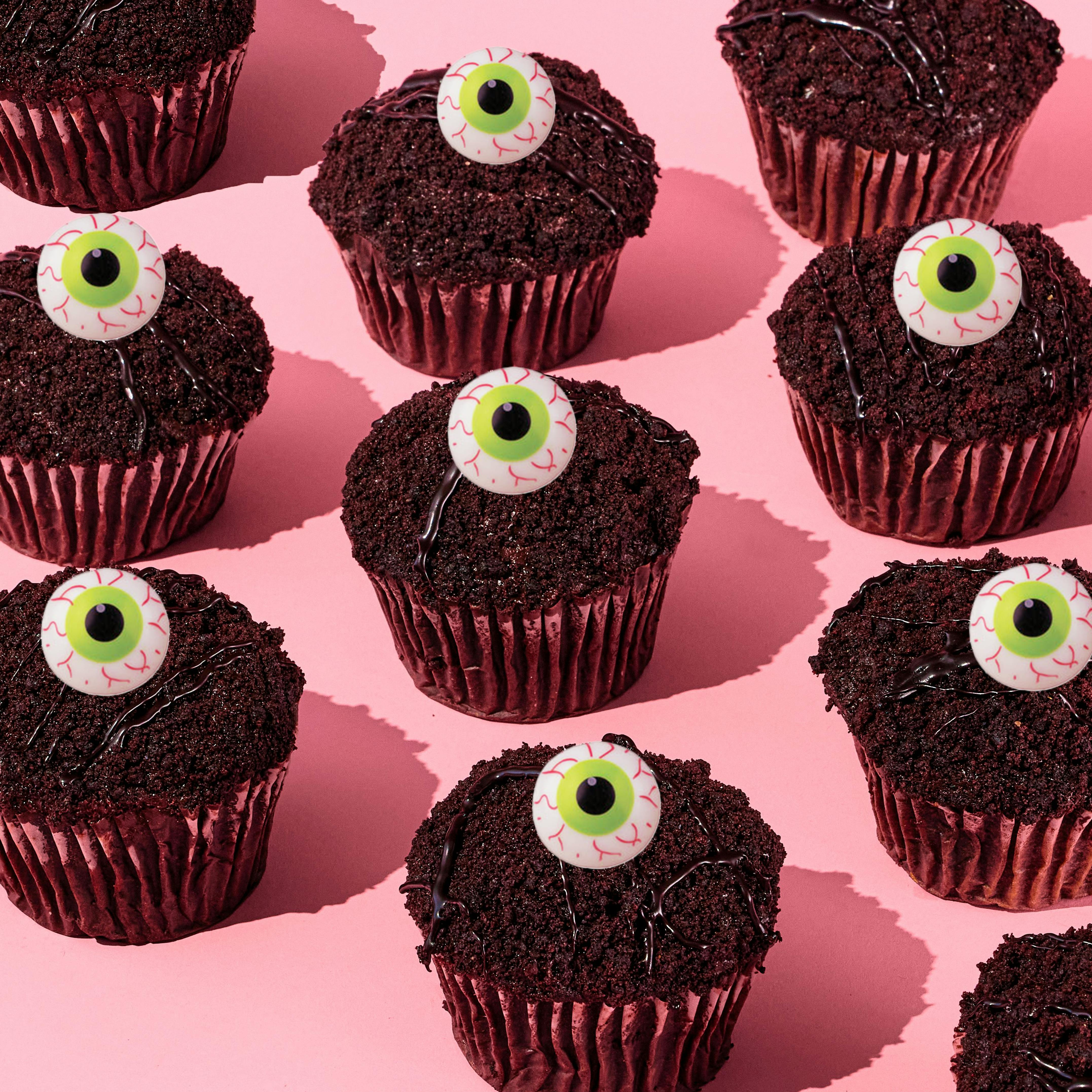 Brooklyn Blackout Eyeball Cupcakes by Brooklyn Blackout Company