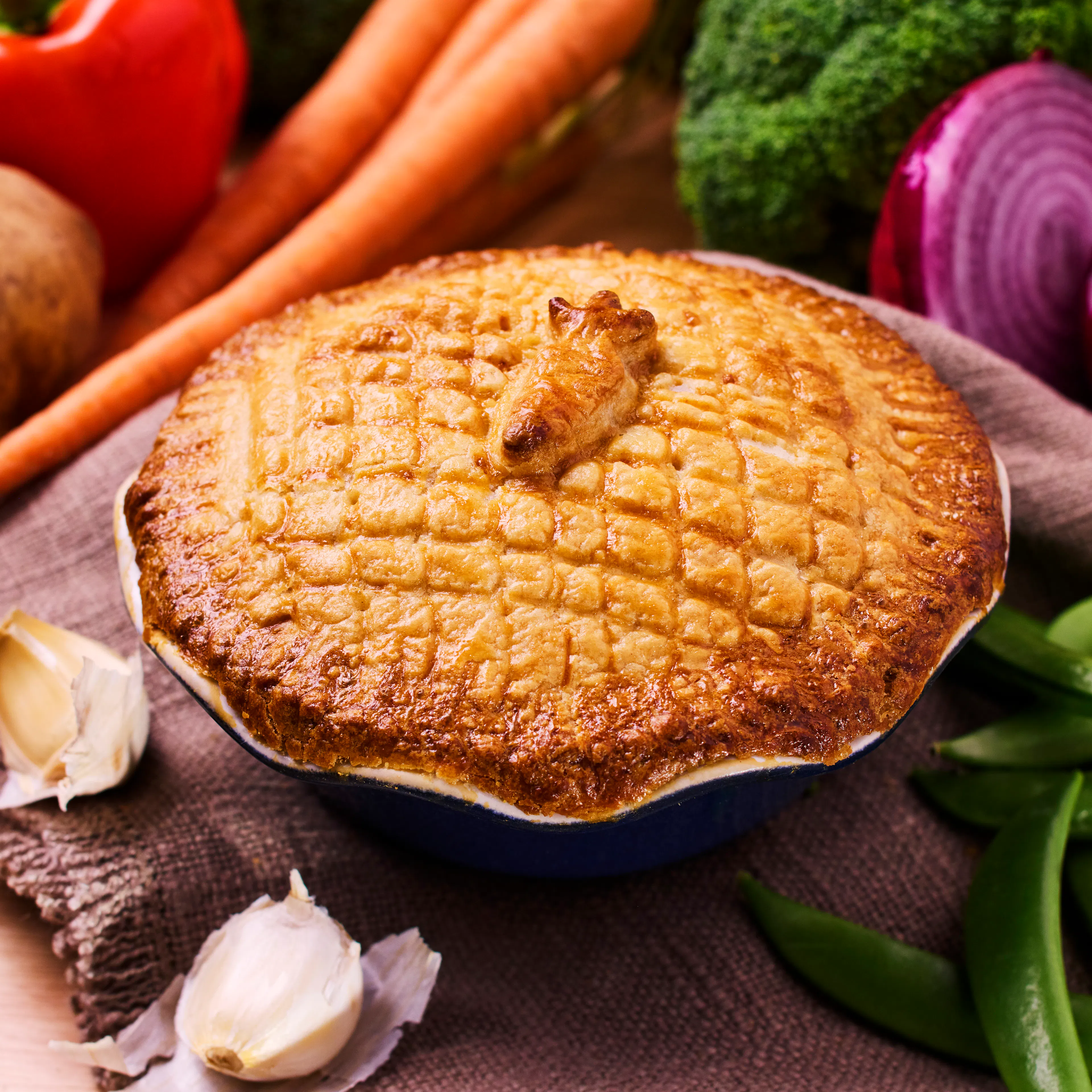 Veggie Pot Pie - 4 Pack by Little Pie Company - Alternate image 1