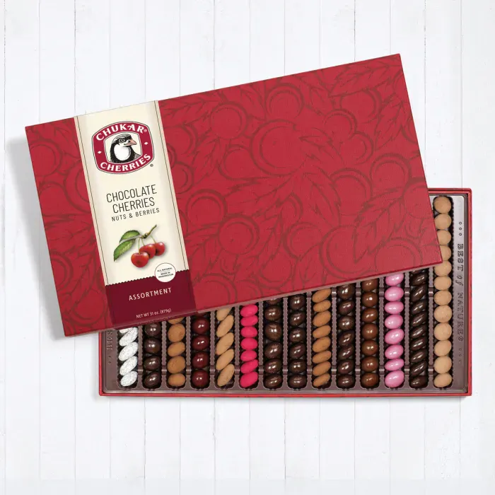 Chocolate Cherries and Nuts Sumptuous Assortment by Chukar