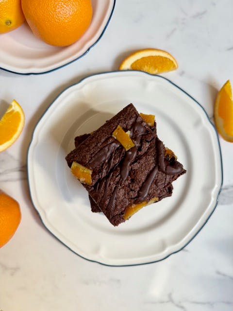 Candied Orange Brownies + Classic Brownies Combo (Gluten-Free) by Chef Geoffrey Zakarian - Alternate image 1