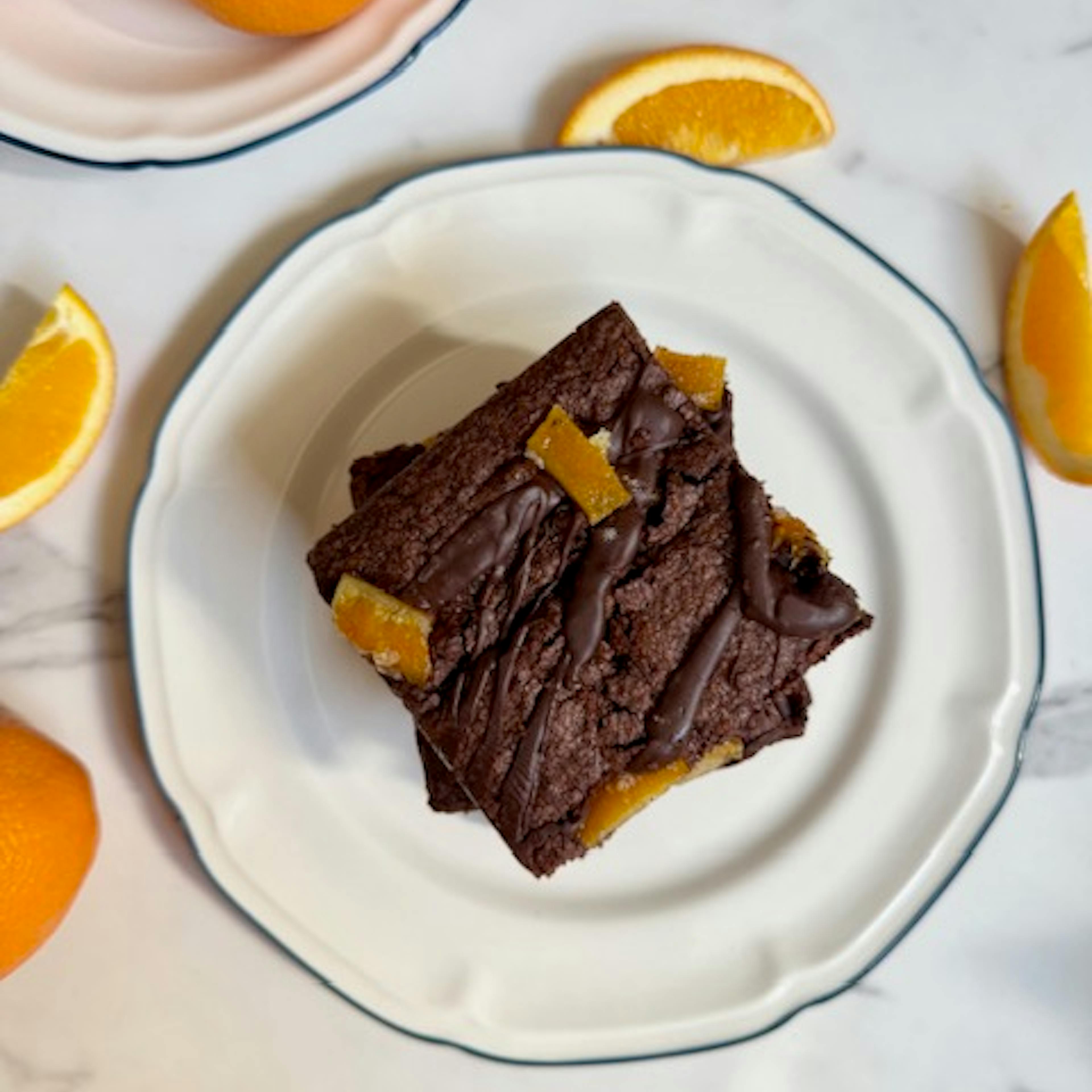 Candied Orange Brownies + Classic Brownies Combo (Gluten-Free) by Chef Geoffrey Zakarian - Alternate image 1