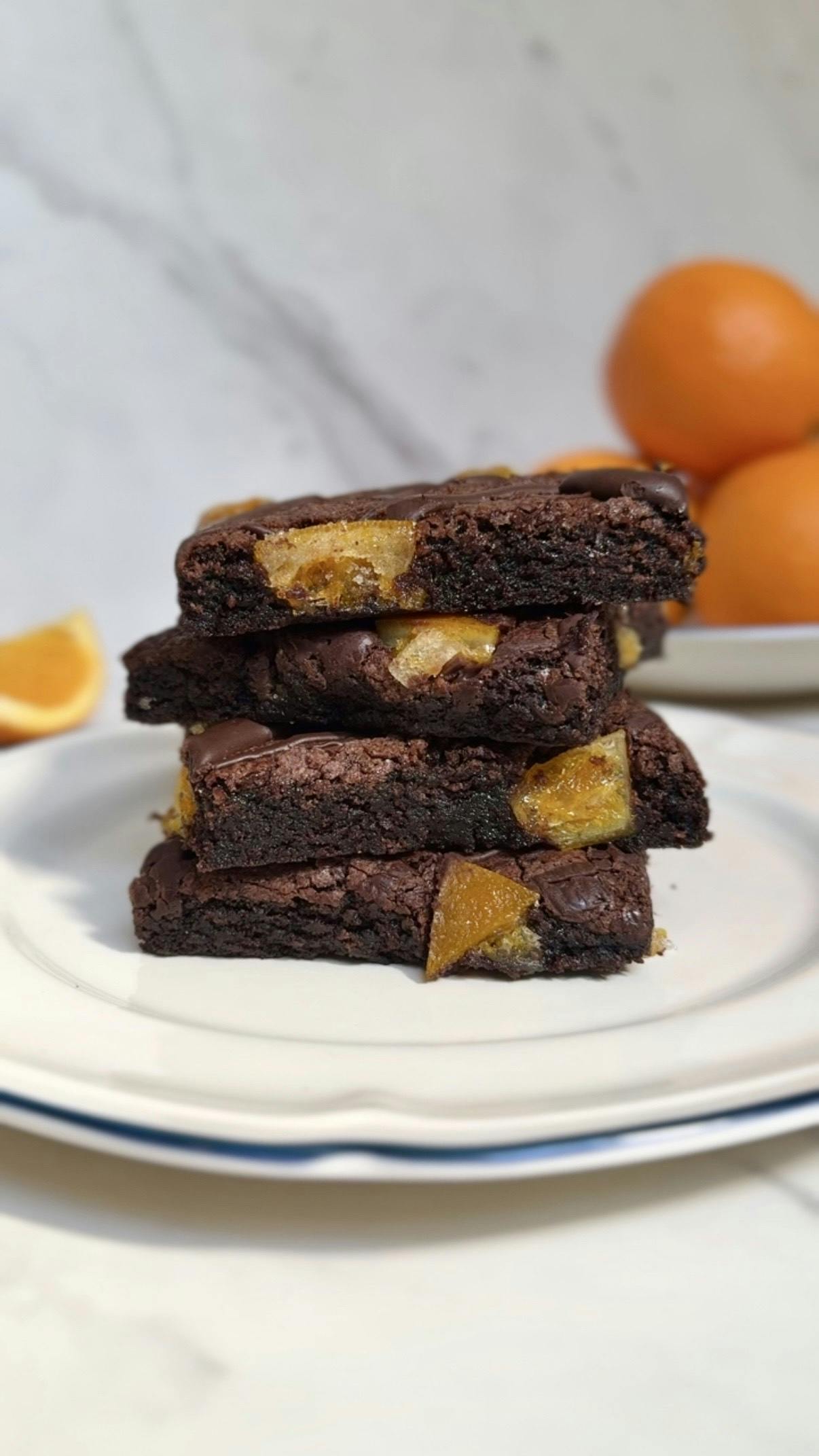 Candied Orange Brownies + Classic Brownies Combo (Gluten-Free) by Chef Geoffrey Zakarian - Alternate image 2