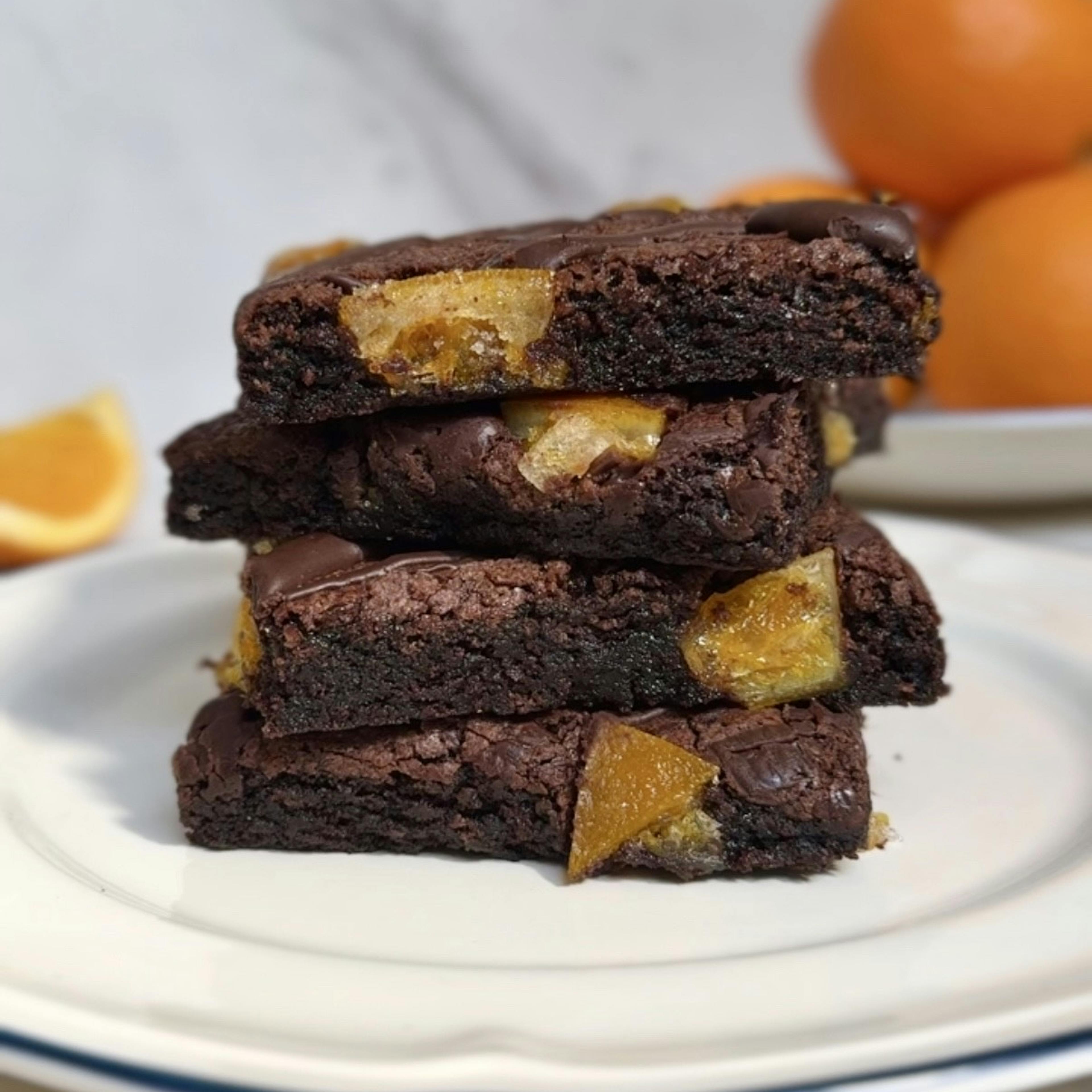 Candied Orange Brownies + Classic Brownies Combo (Gluten-Free) by Chef Geoffrey Zakarian - Alternate image 2