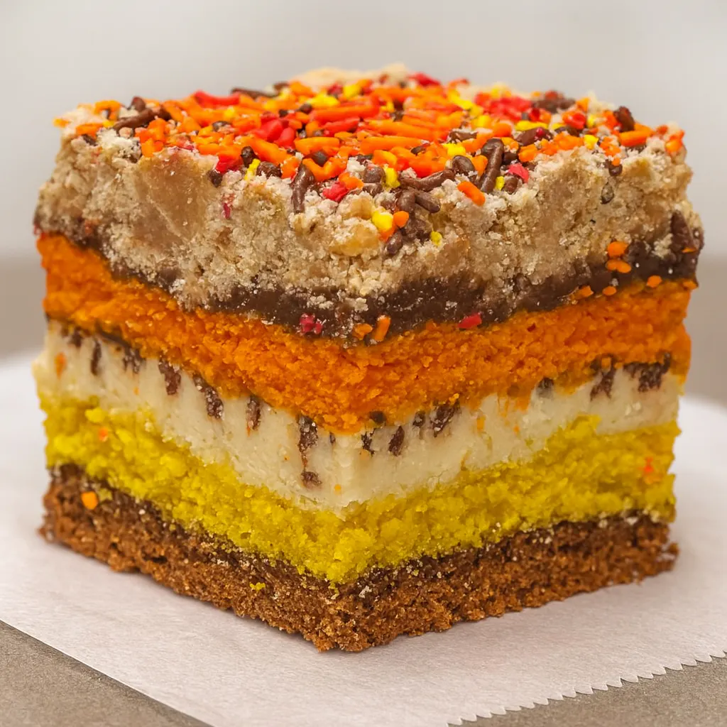 Thanksgiving Cannoli Rainbow Cookie Crumb Cake by Comfortland - Alternate image 1